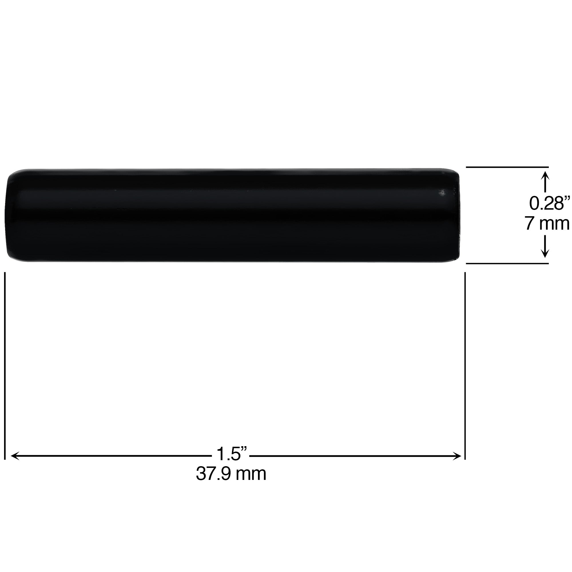 5mm to 6mm Black Aluminum Body Piercing Ball Removal Tool