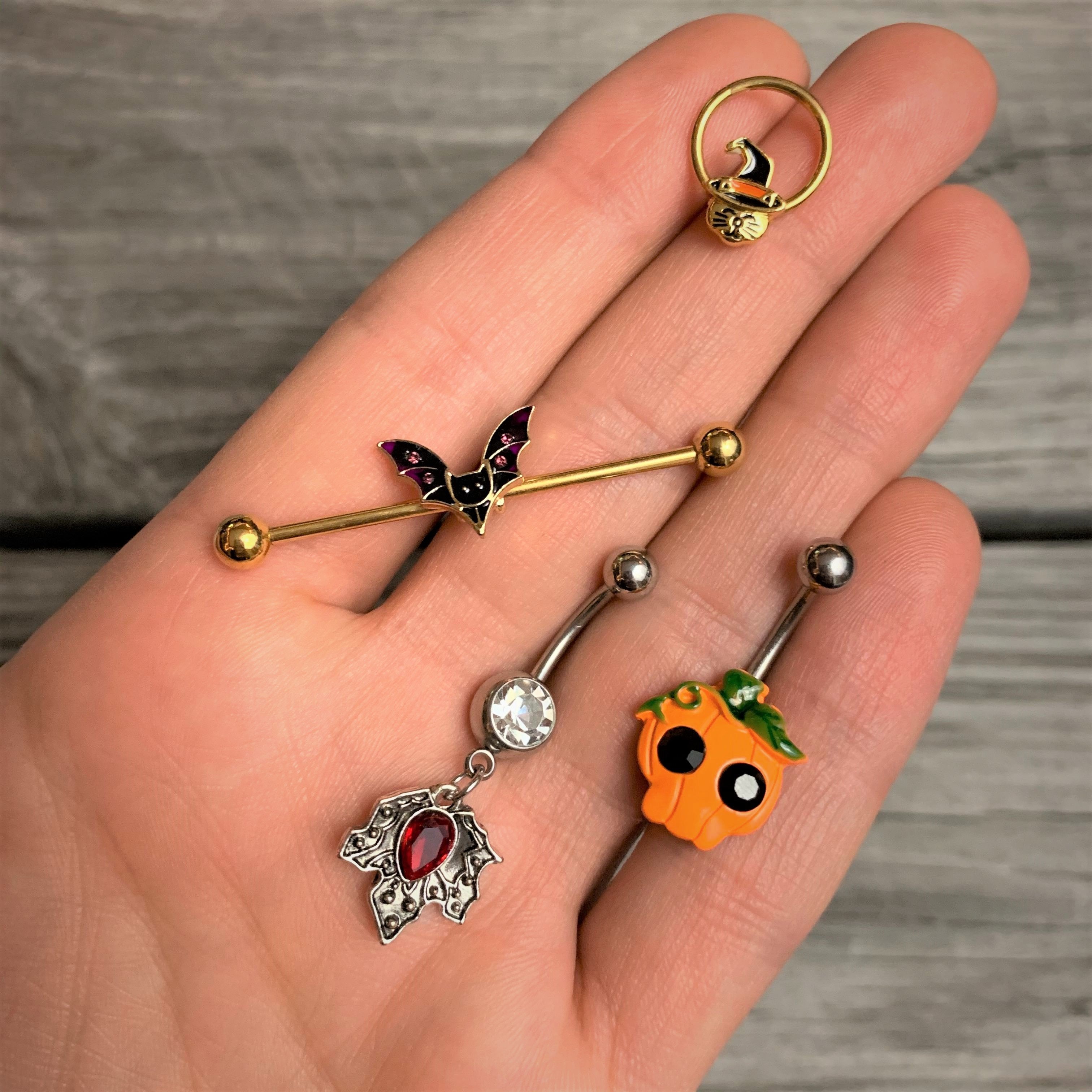 Halloween Seamless Ring Cat