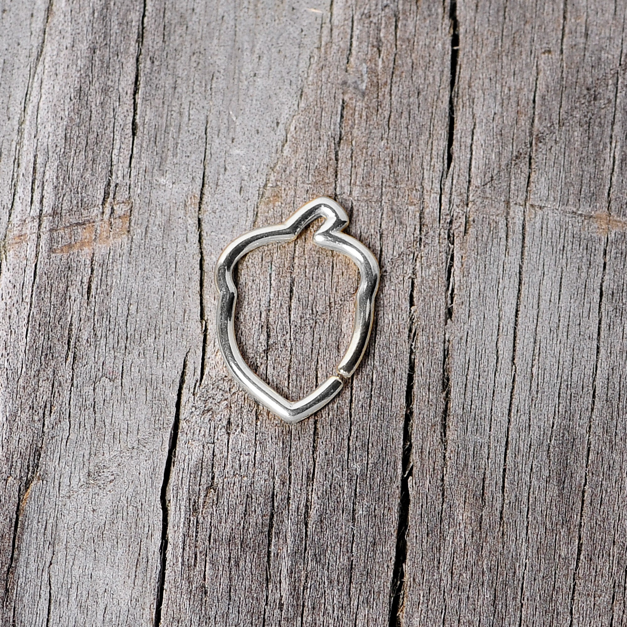 16G 3/8 Steel Autumn Acorn Closure Ring