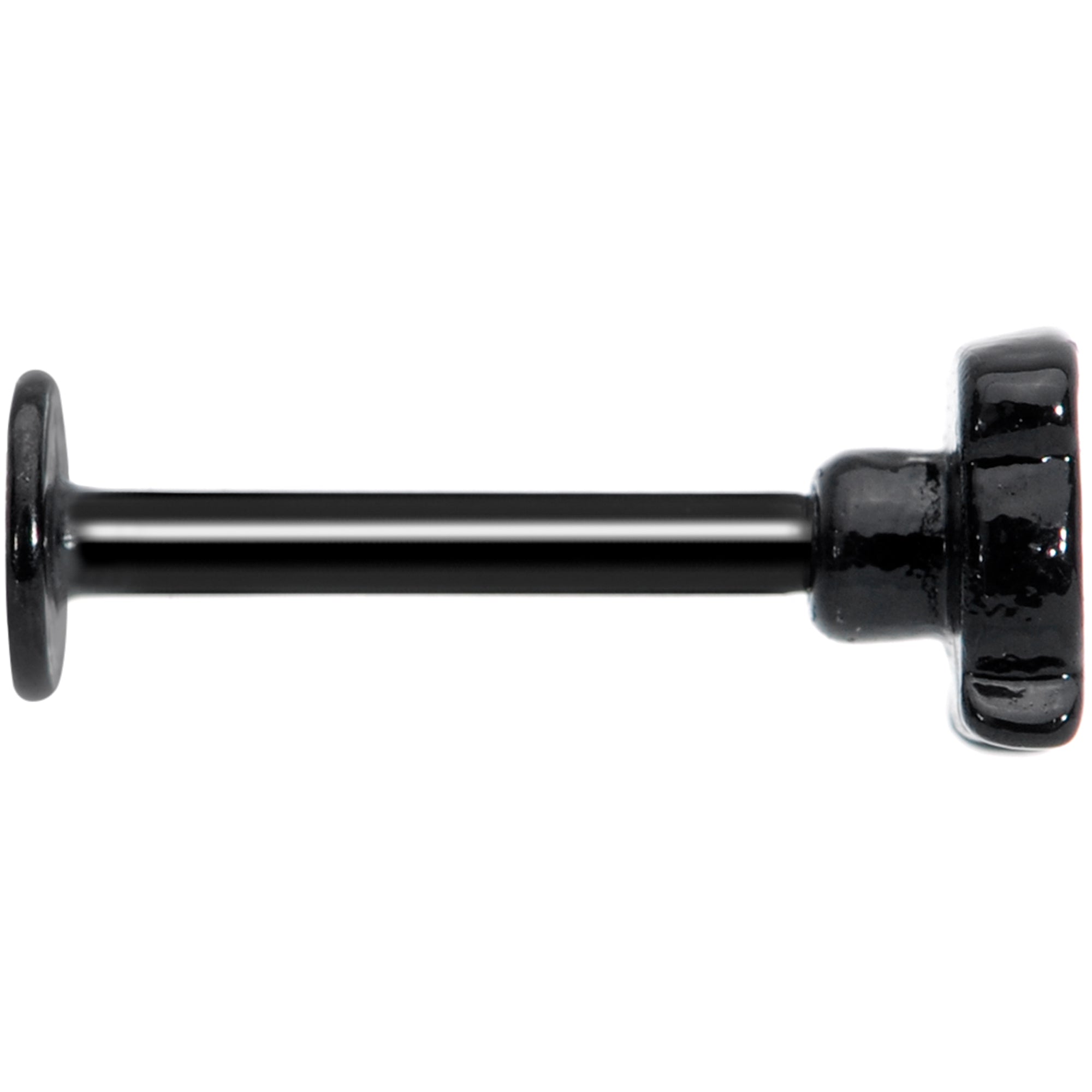 16G 5/16 Black Sweet Witch Cauldron Halloween Labret Monroe Tragus