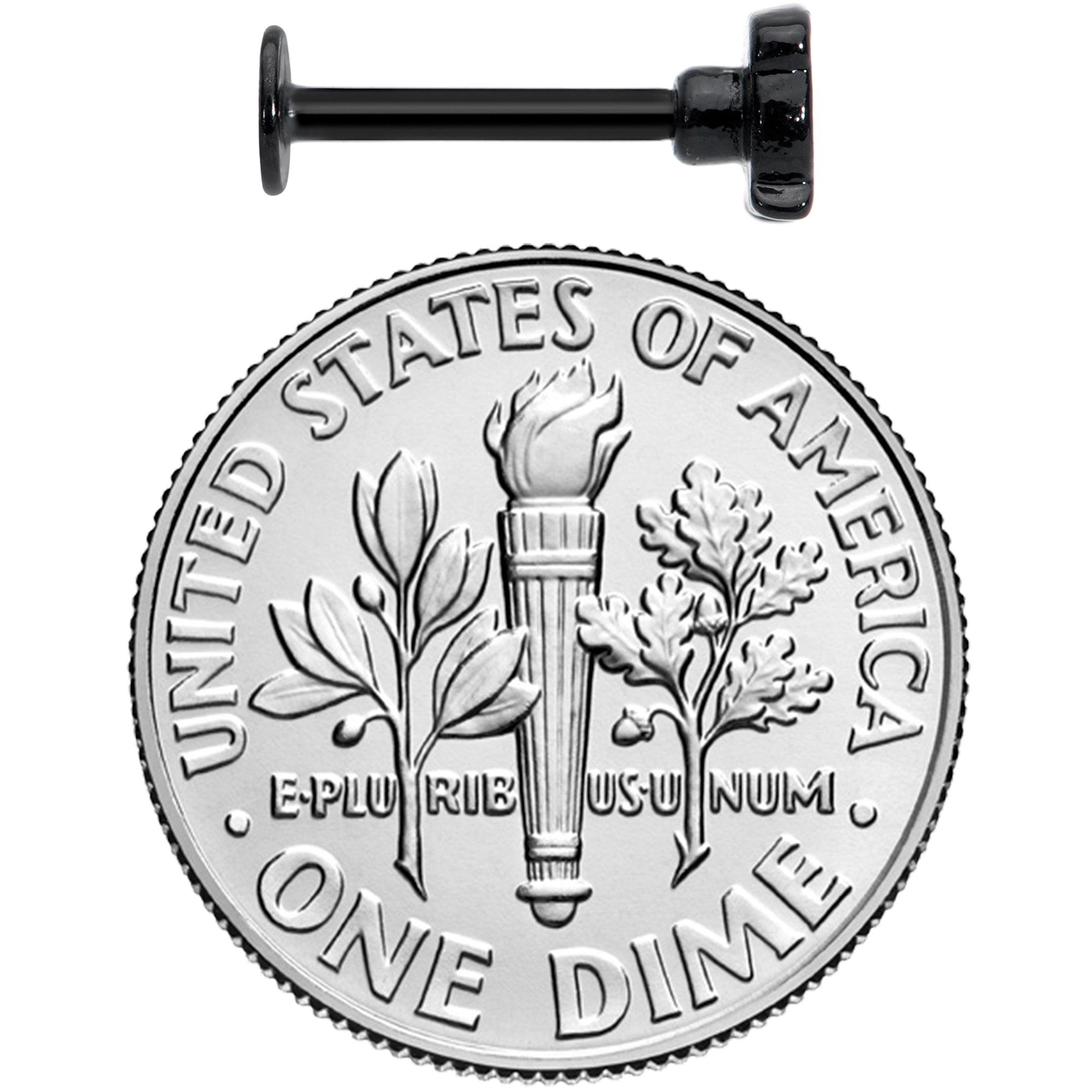 16G 5/16 Black Sweet Witch Cauldron Halloween Labret Monroe Tragus