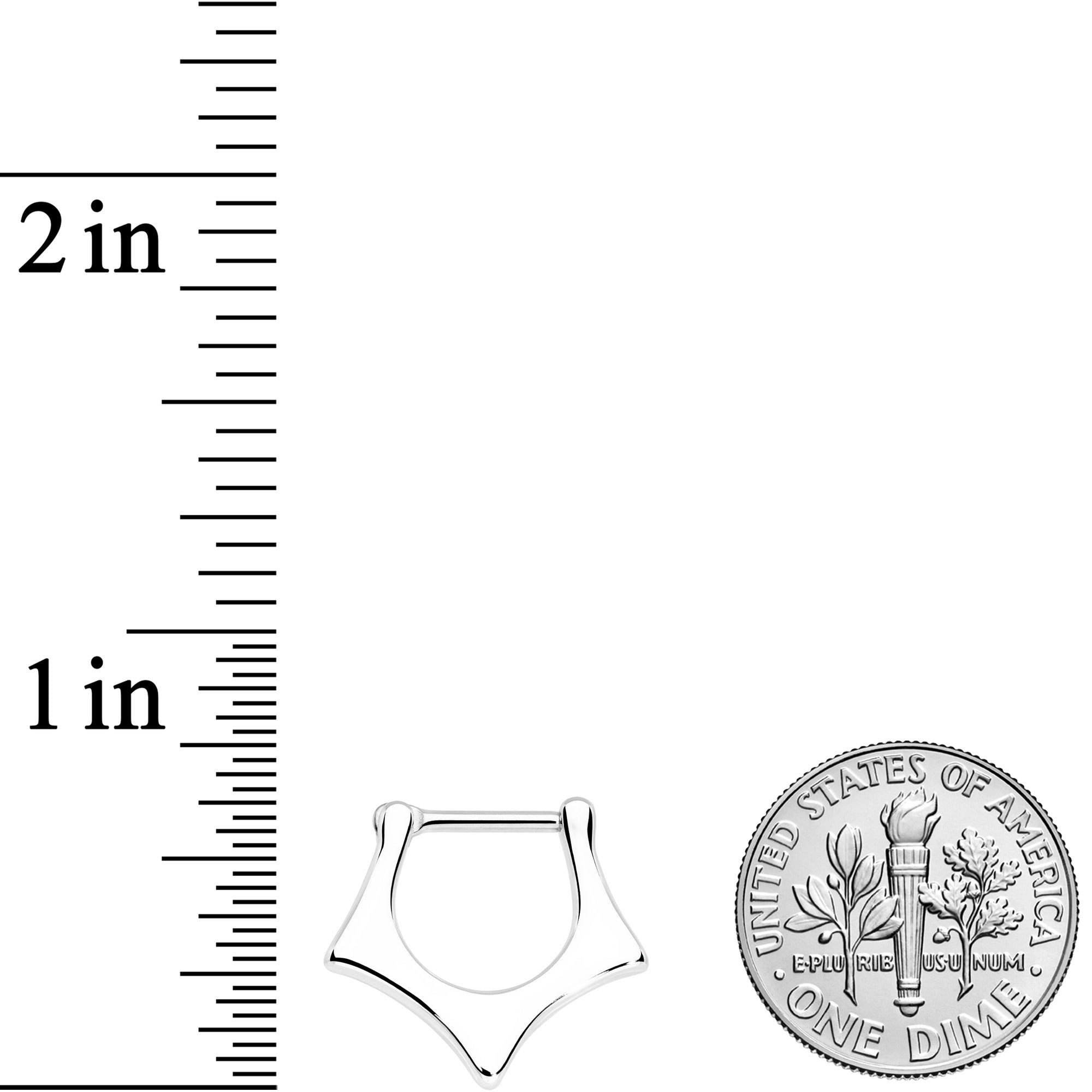 16G 5/16 Dramatically Structured Septum Clicker