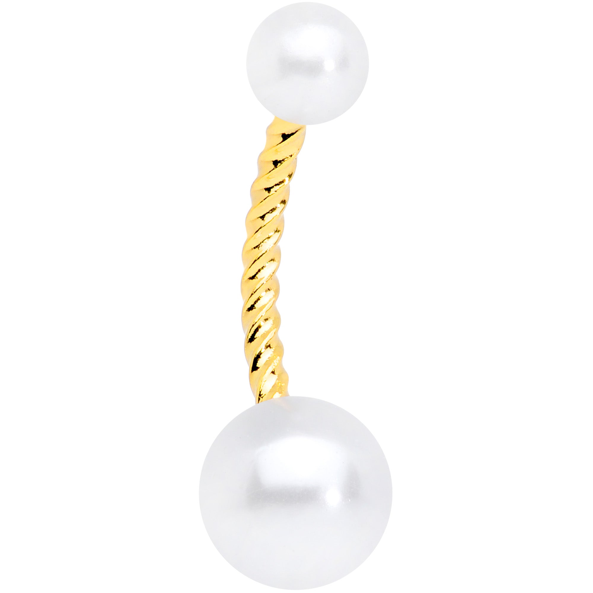 Gold Tone Winter Penguin Christmas Belly Ring Set of 3