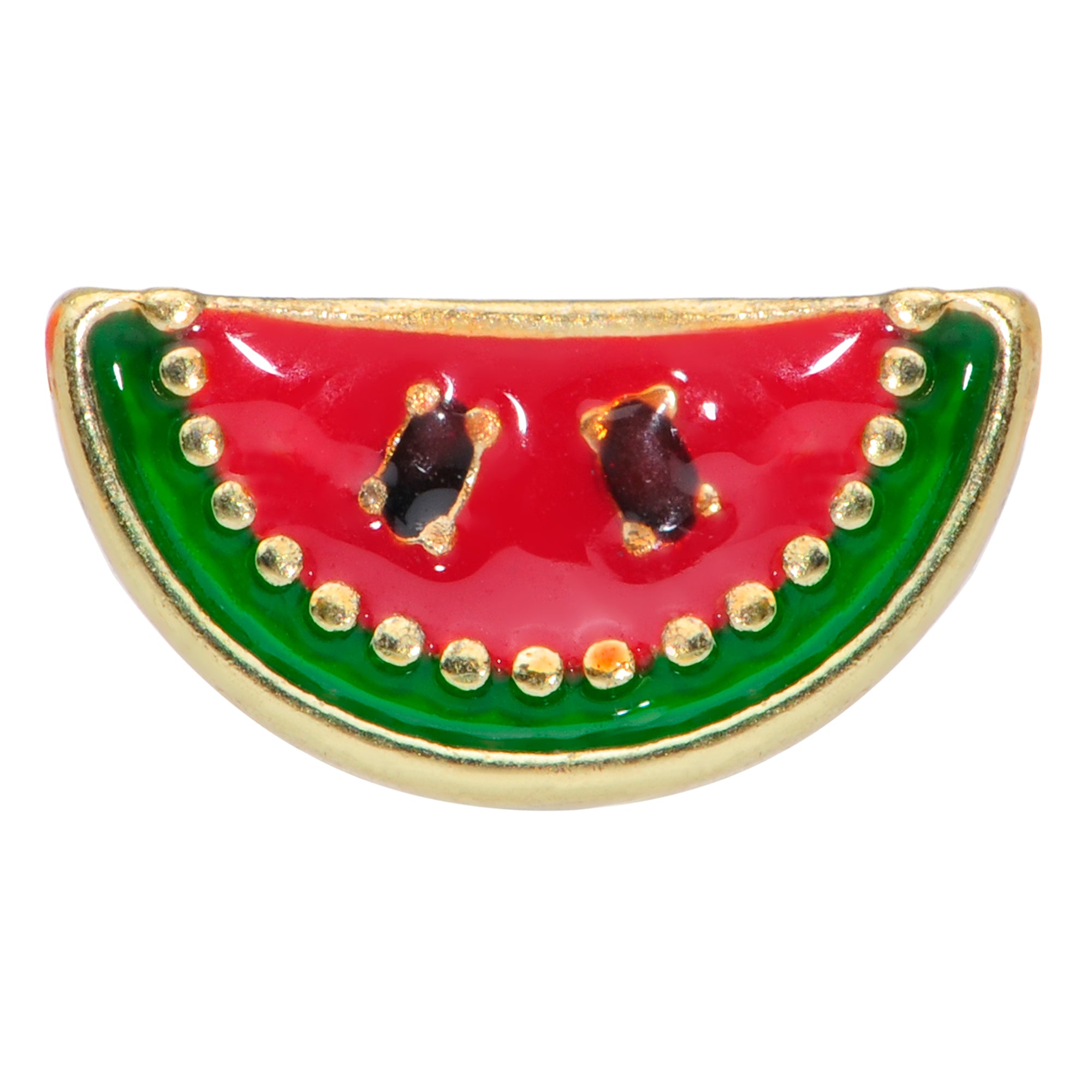 16G 1/4 Red Green Tasty Fruit Watermelon Cartilage Tragus