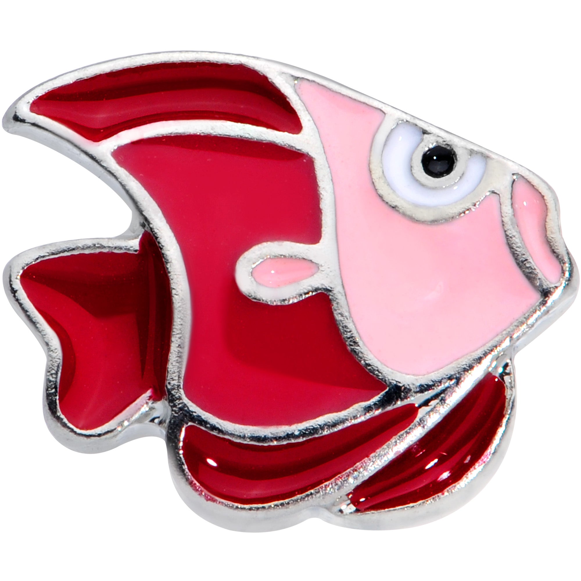 16G 1/4 Brown Nautical Fish Cartilage Tragus Earring