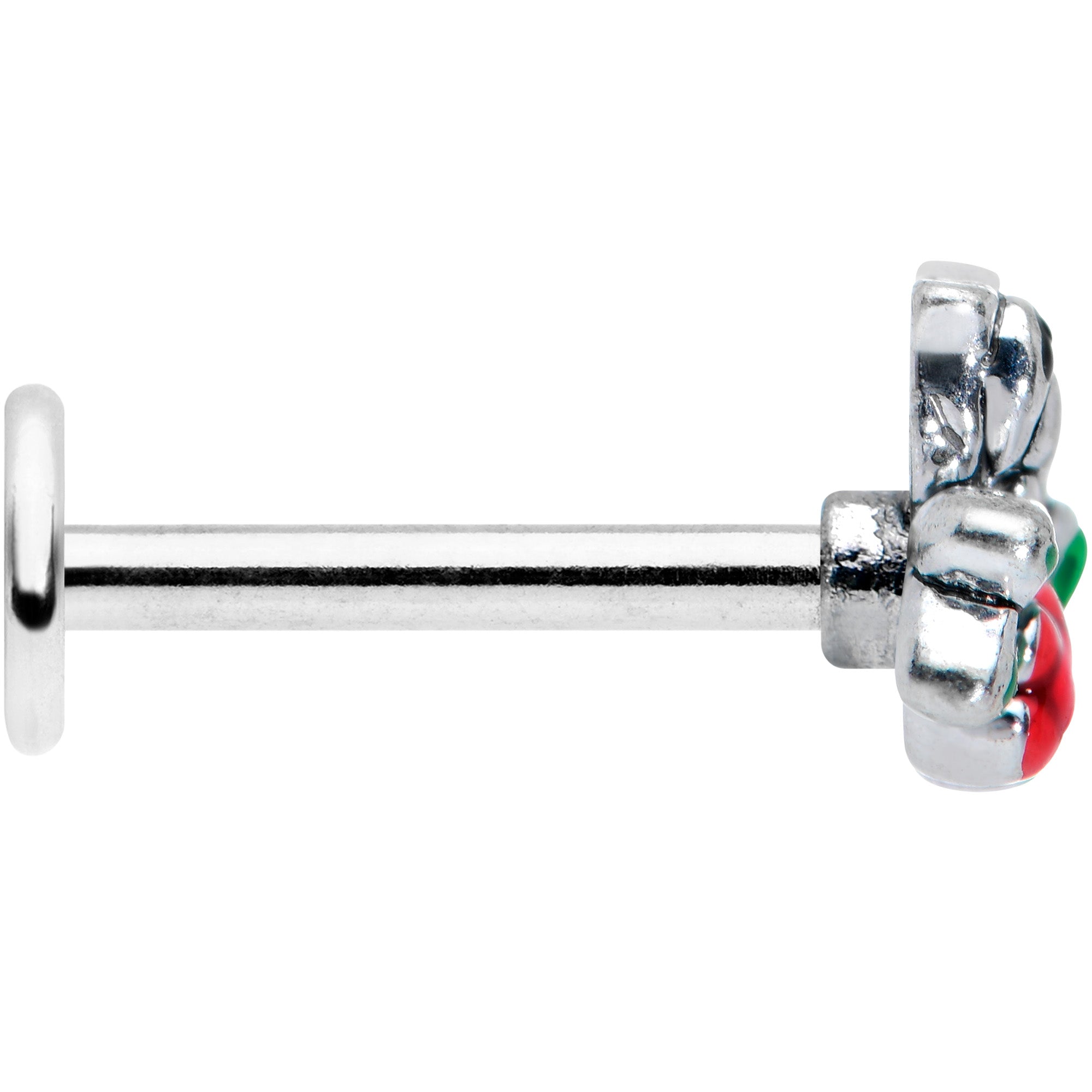 16G 5/16 Perching Bird Flower Labret Monroe Tragus