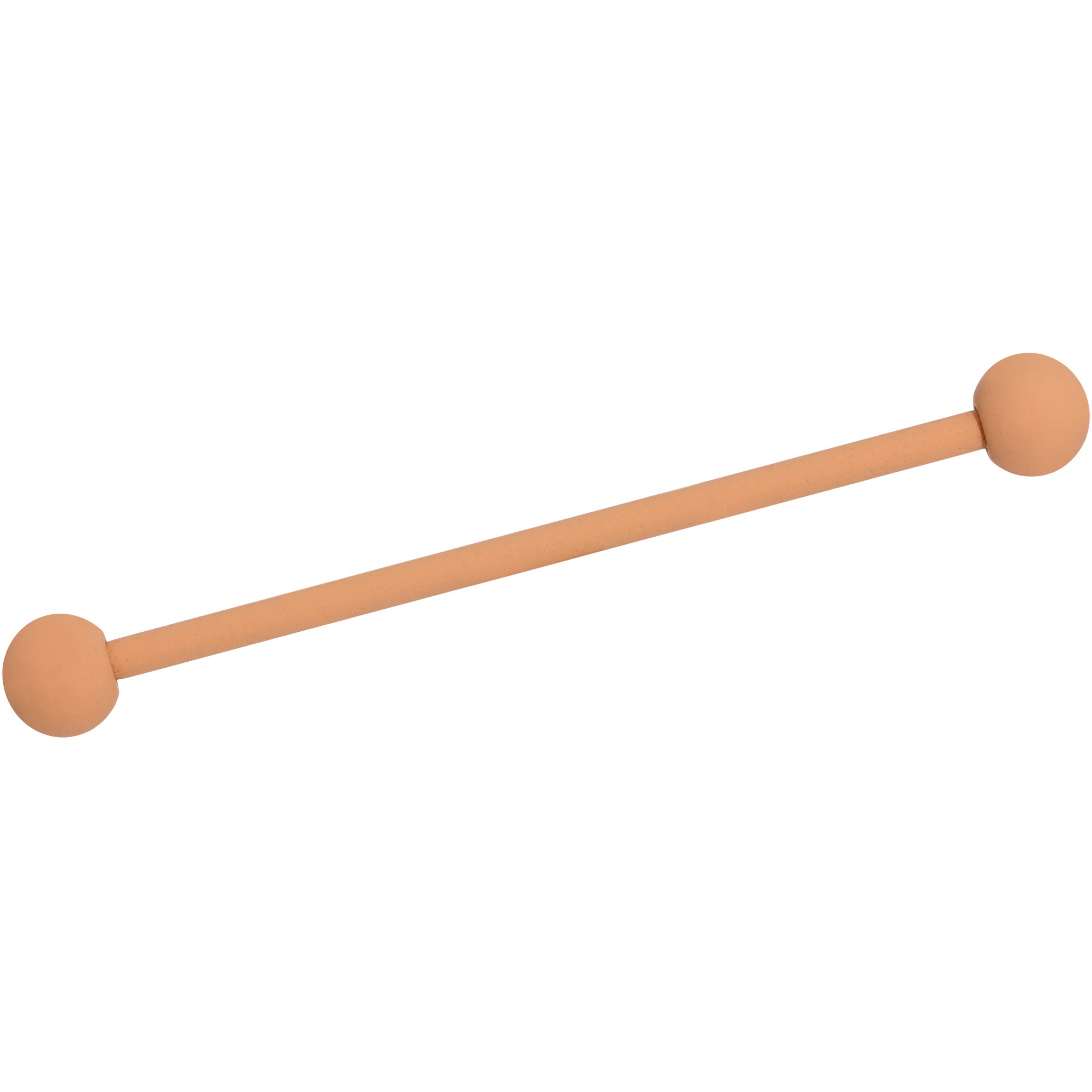 14G Terrific Tan Matte Industrial Barbell 38mm