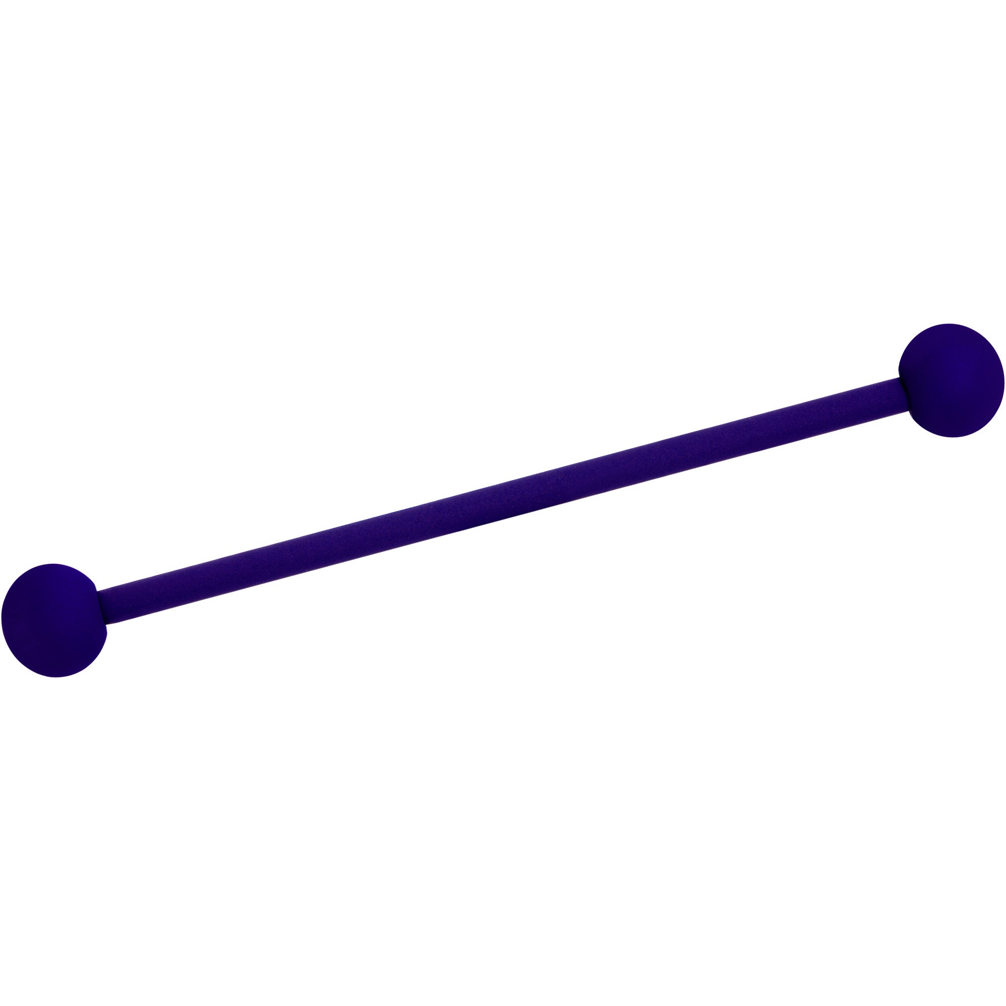 14G Natty Navy Blue Matte Industrial Barbell 38mm