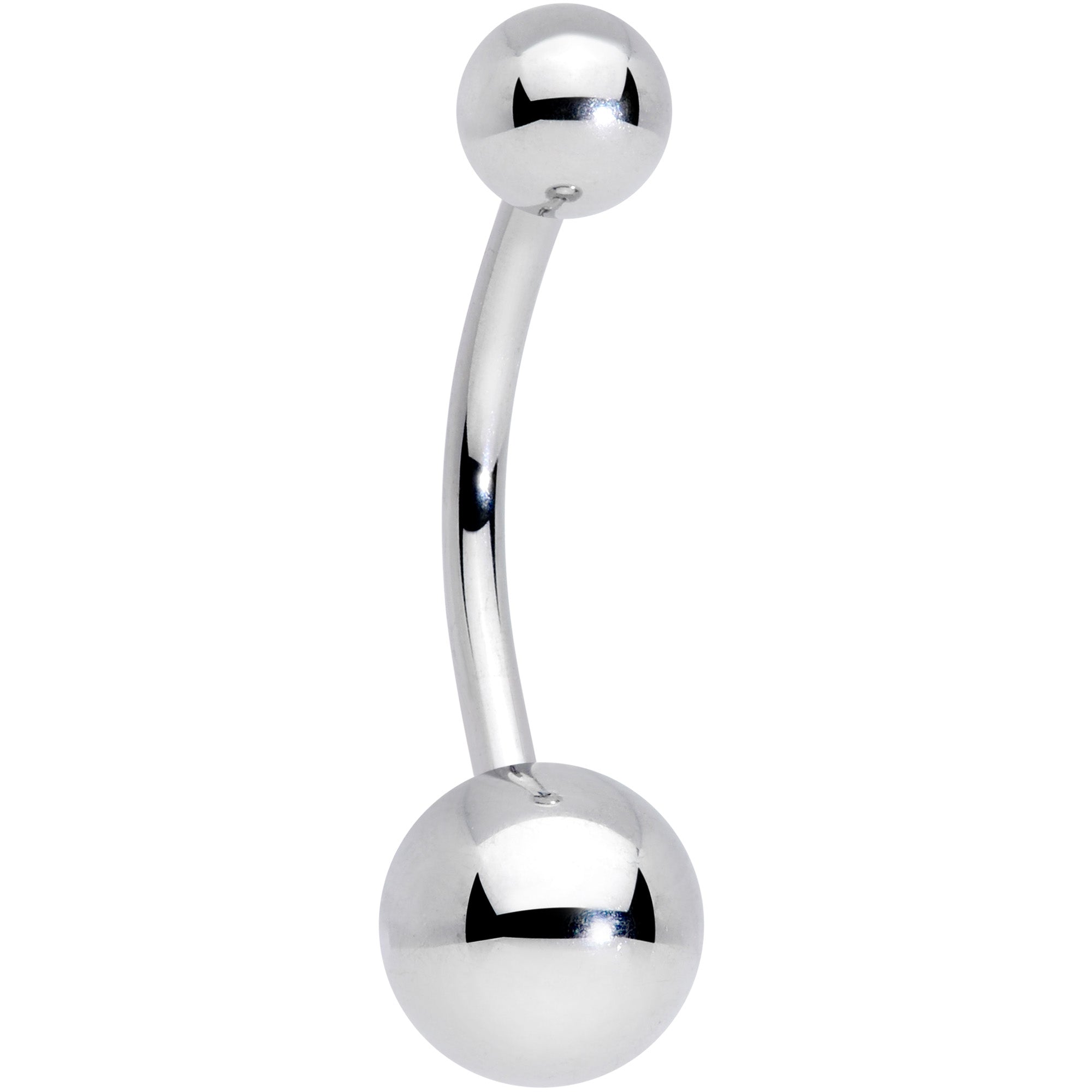 16G 3/8 Grade 23 Titanium Cartilage Curved Barbell