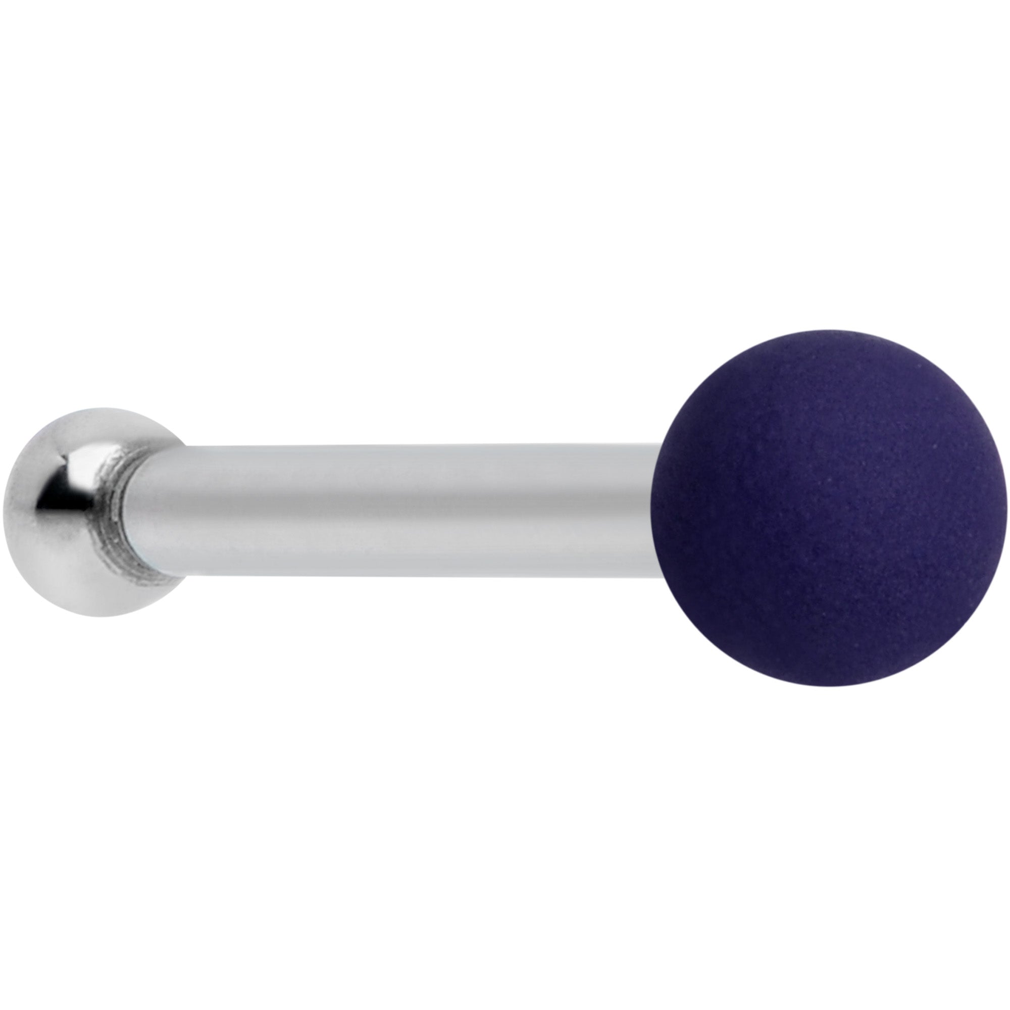 20G 1/4 Dark Blue Matte 2mm Nose Bone