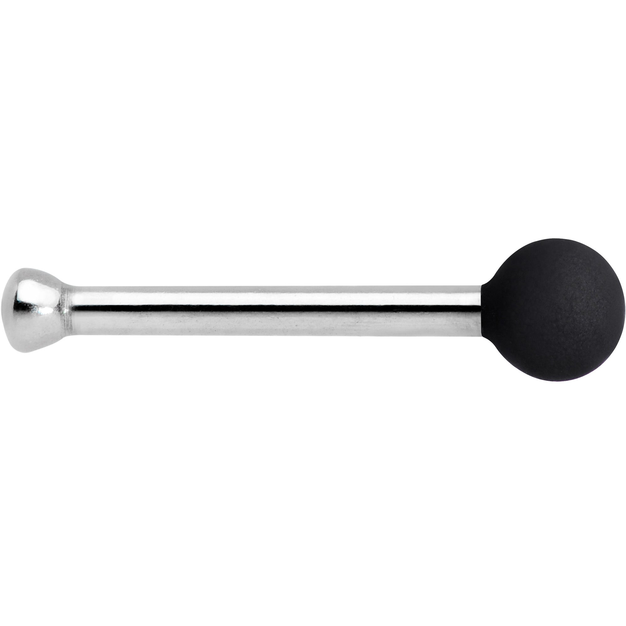 20G 1/4 Black Matte 2mm Nose Bone