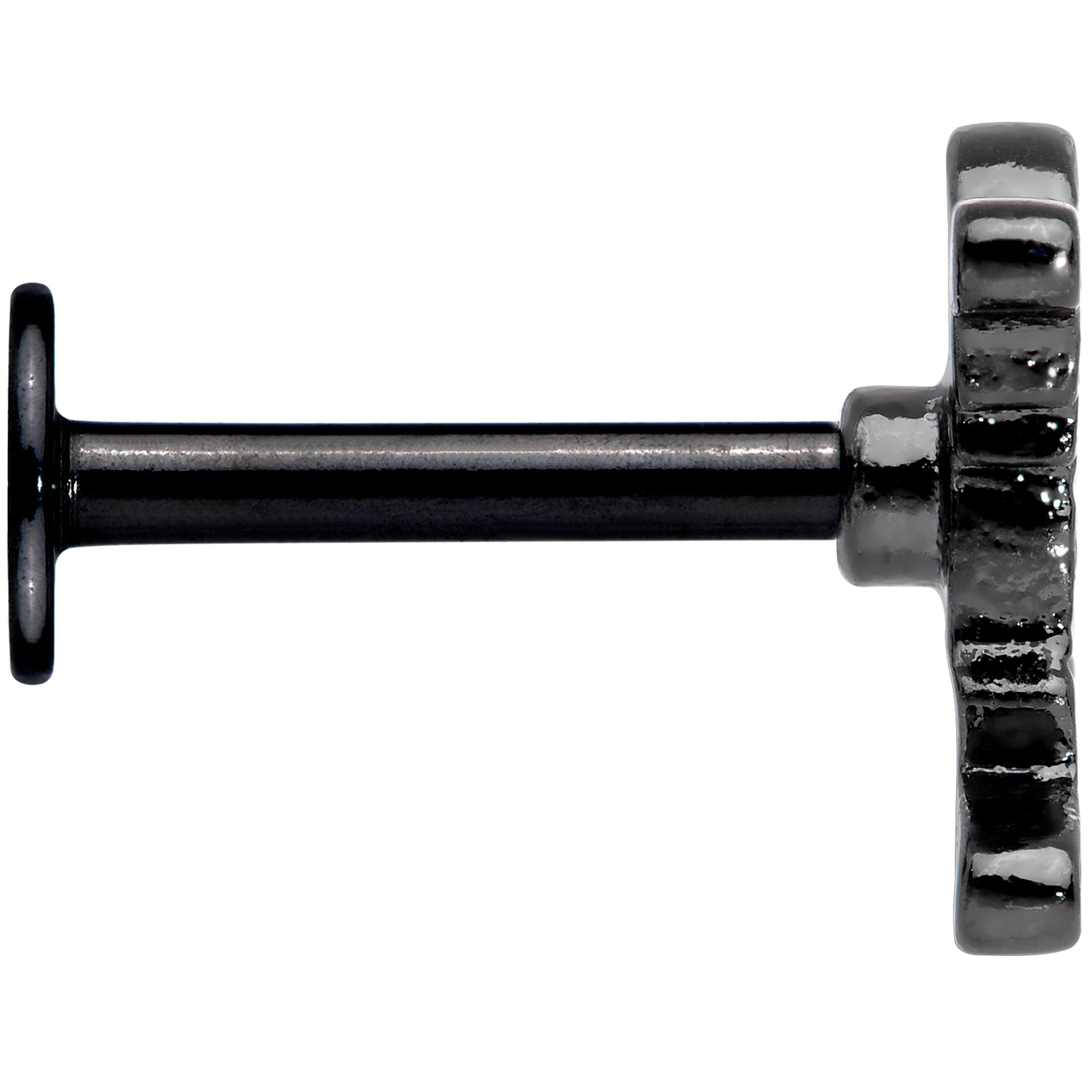 16G 5/16 Black Green Mummy Halloween Labret Monroe Tragus