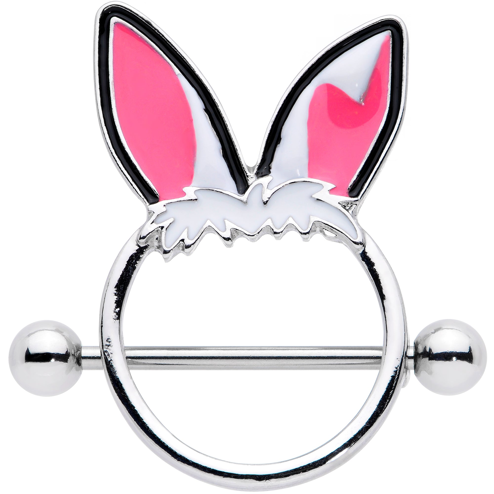 14G 11/16 Easter Bunny Ears Nipple Shield Set