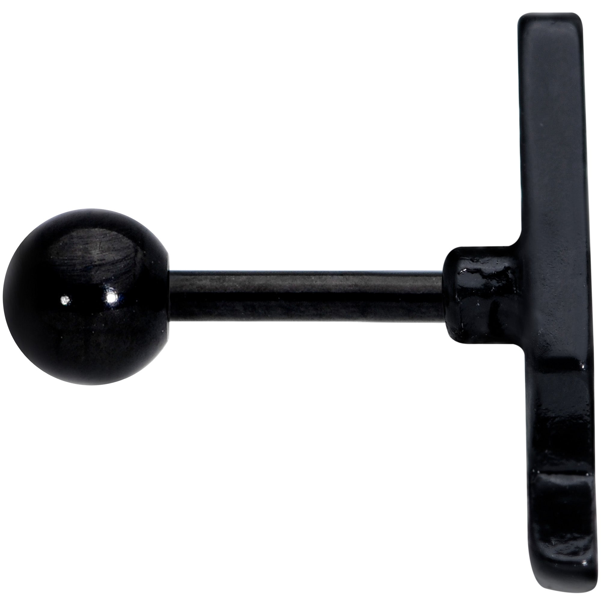 16G 1/4 Black Retro Lava Lamp Cartilage Tragus Earring