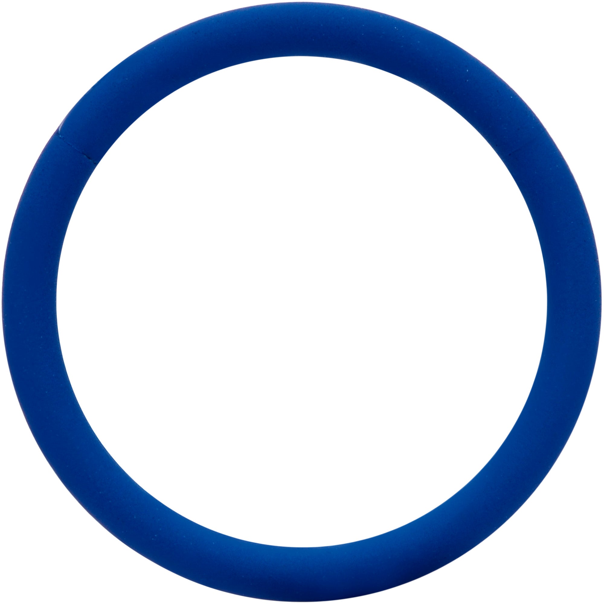 18G 3/8 Blue Matte Cartilage Hinged Segment Ring