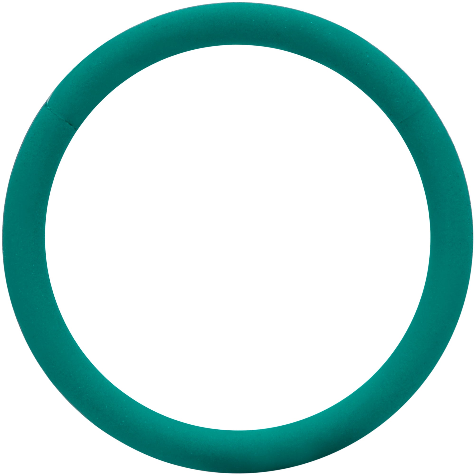 18G 3/8 Teal Matte Cartilage Hinged Segment Ring