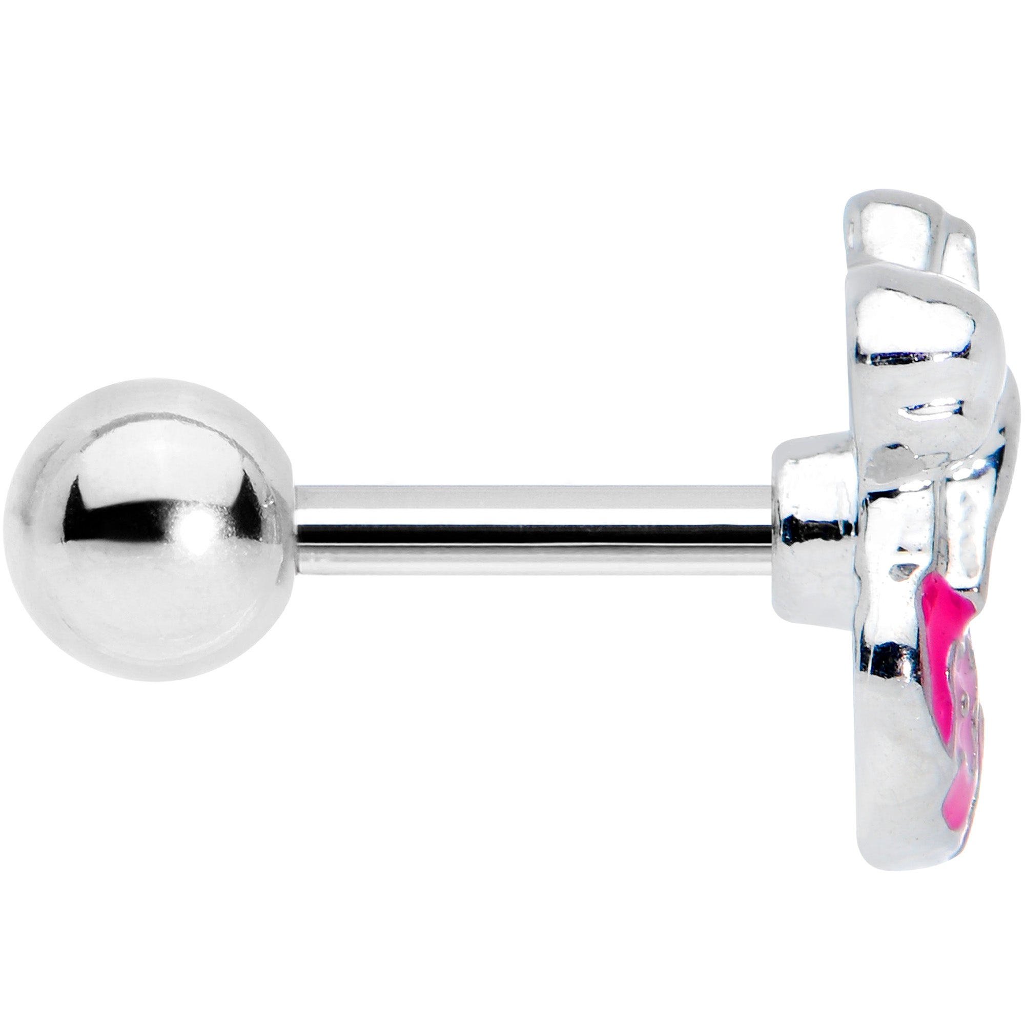 16G 1/4 Pink Gem Easter Egg Easter Bunny Cartilage Tragus Earring