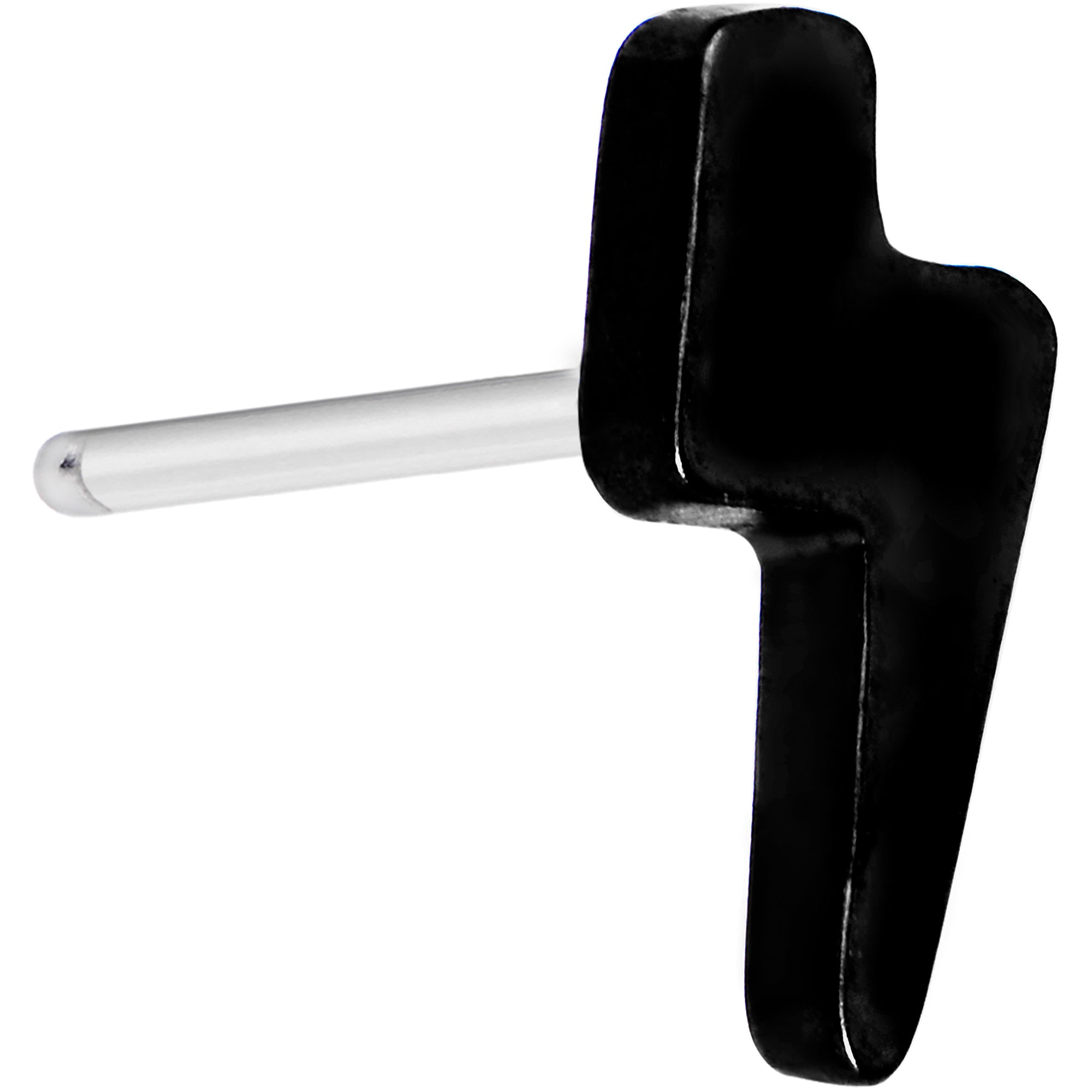 Implant Grade 23 Titanium Black Lightning Threadless Push In Top