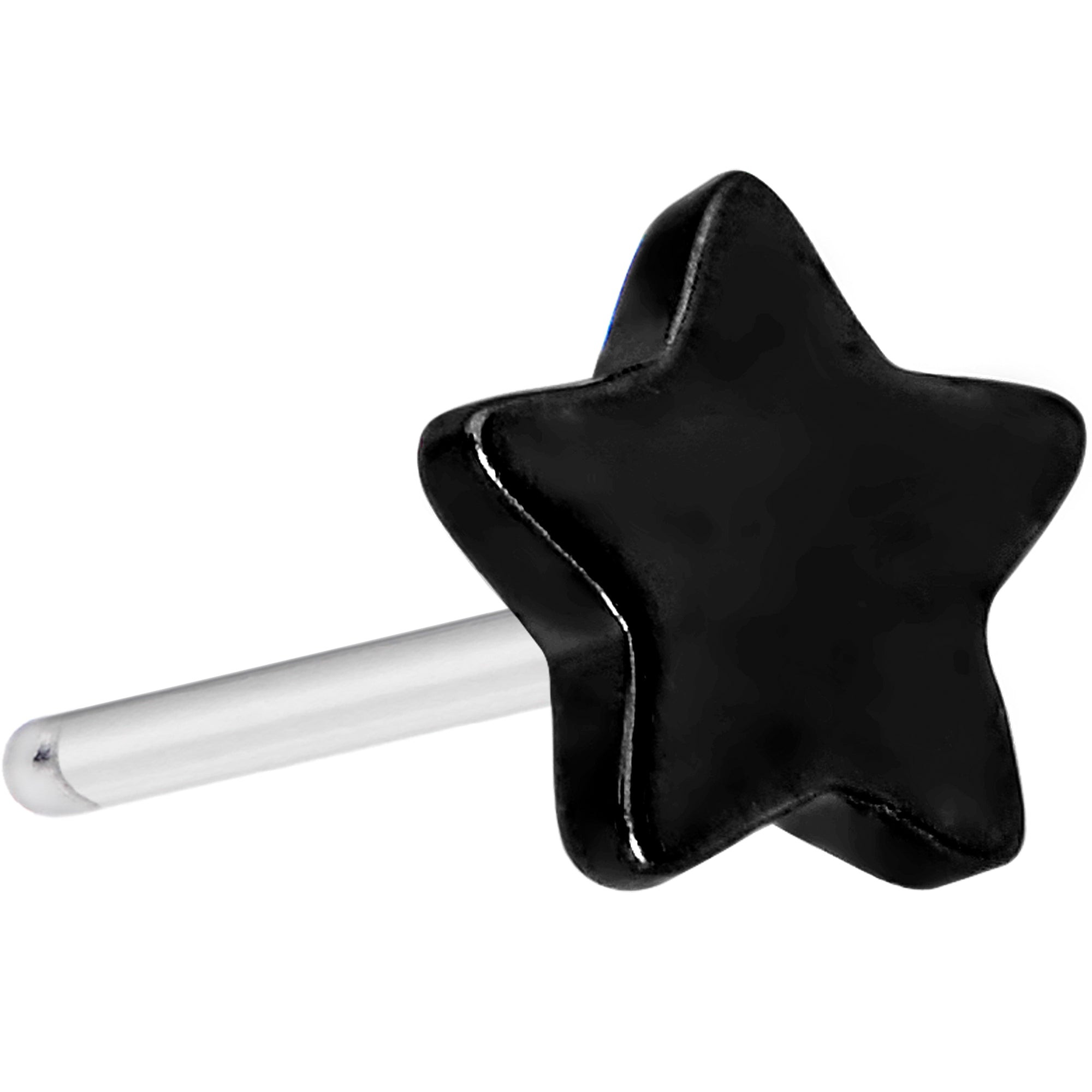 Implant Grade 23 Titanium Black Star Threadless Push In Top