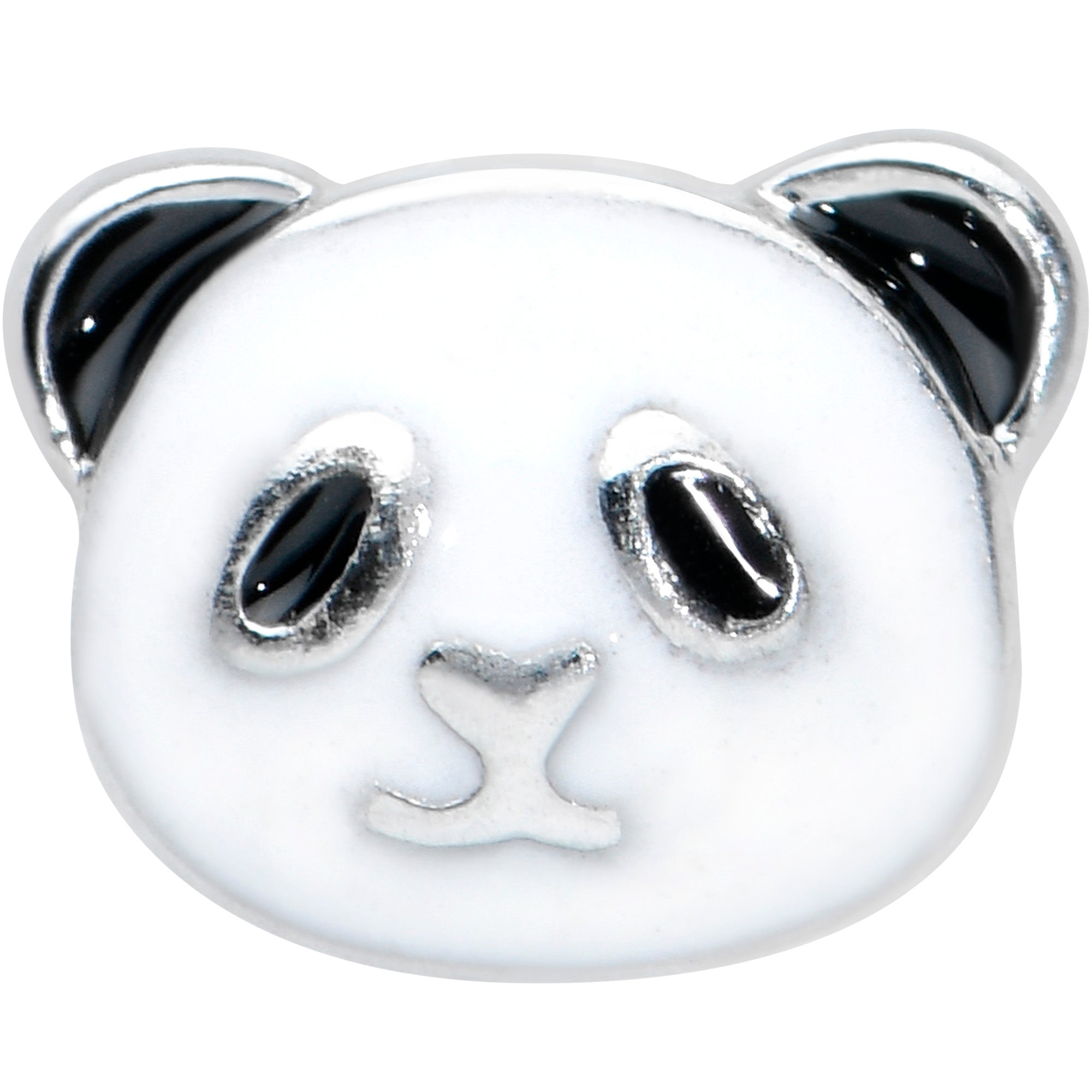20G 1/4 Cutie Face Panda Nose Bone