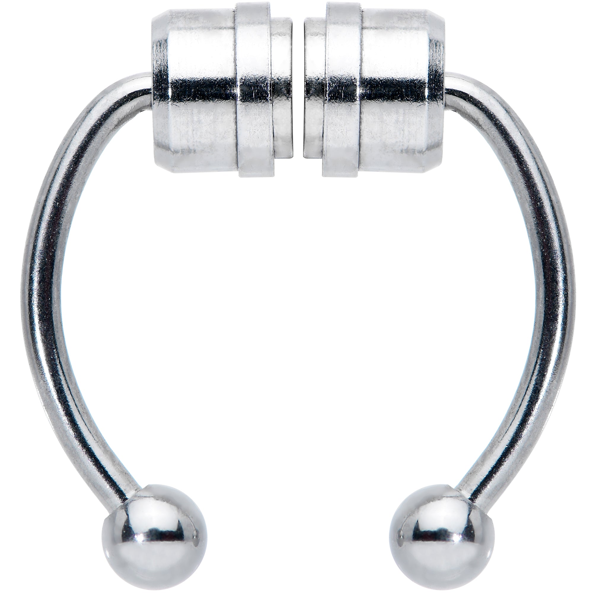 Magnetic Septum Ring Horseshoe Non-Pierced Fake Nose Ring
