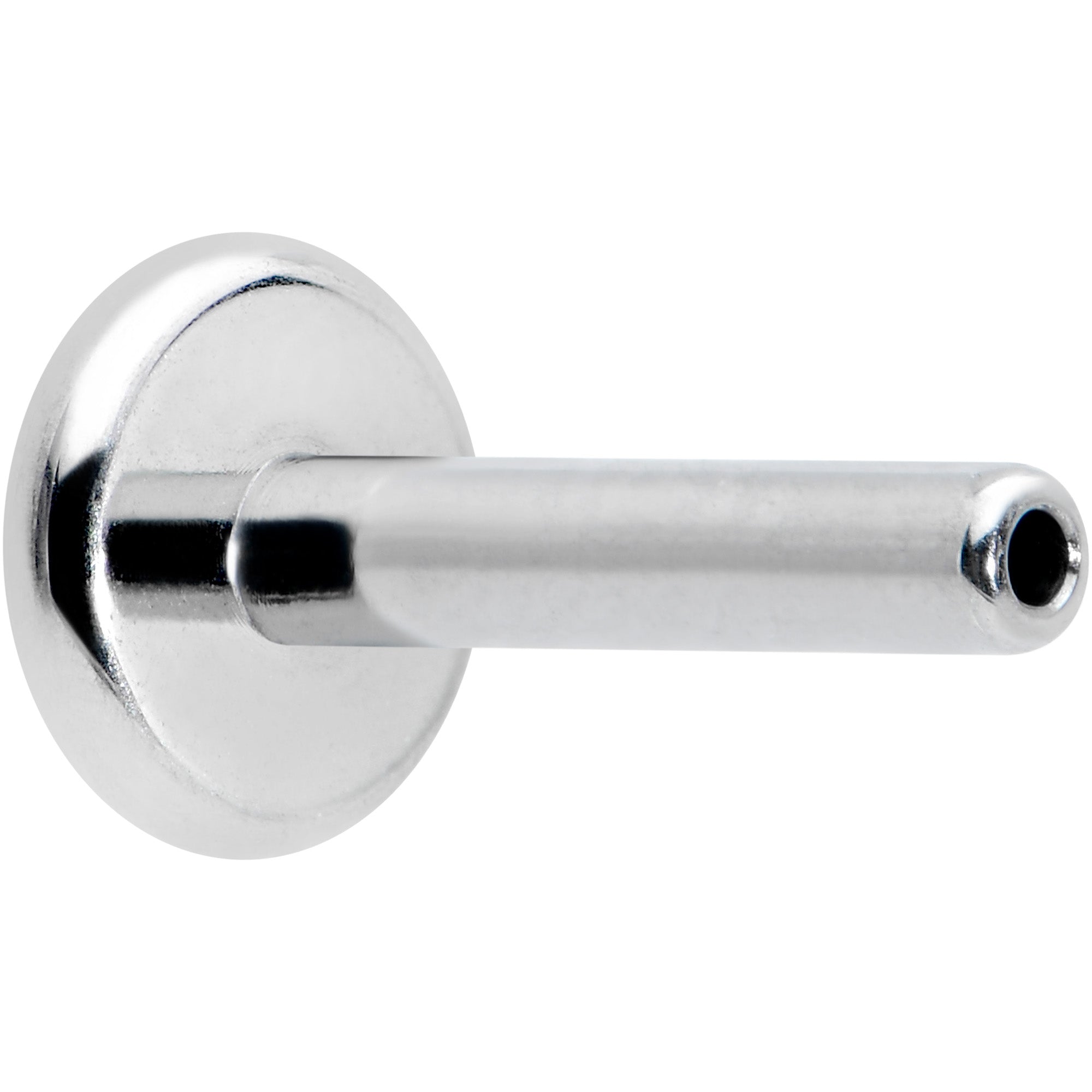 16G 1/4 G23 Titanium Threadless Post Only Labret Tragus