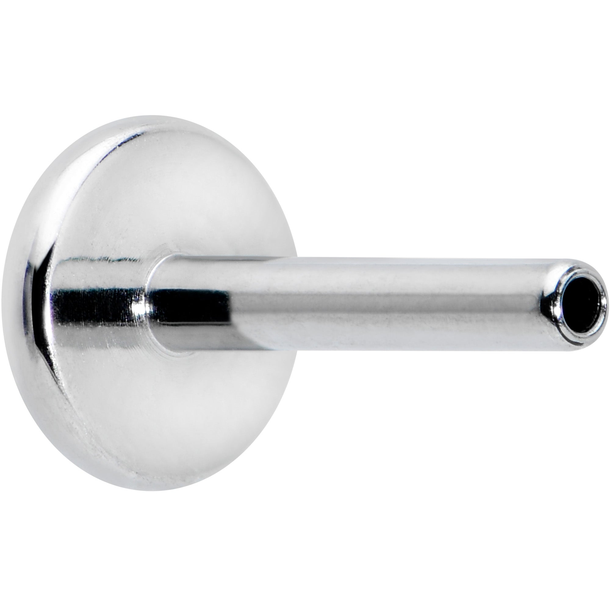 18G 1/4 G23 Titanium Threadless Post Only Labret Tragus