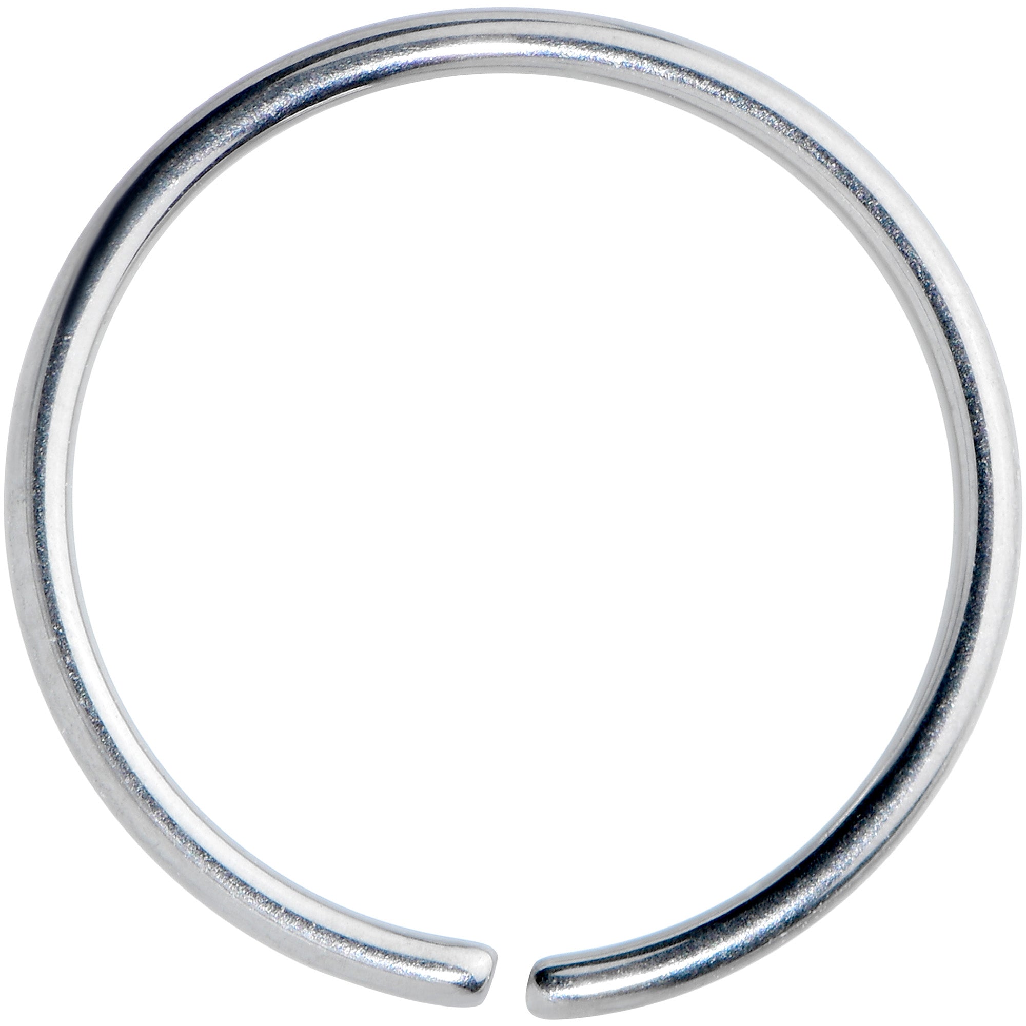 20G 3/8 Grade 23 Titanium Bendable Hoop Ring