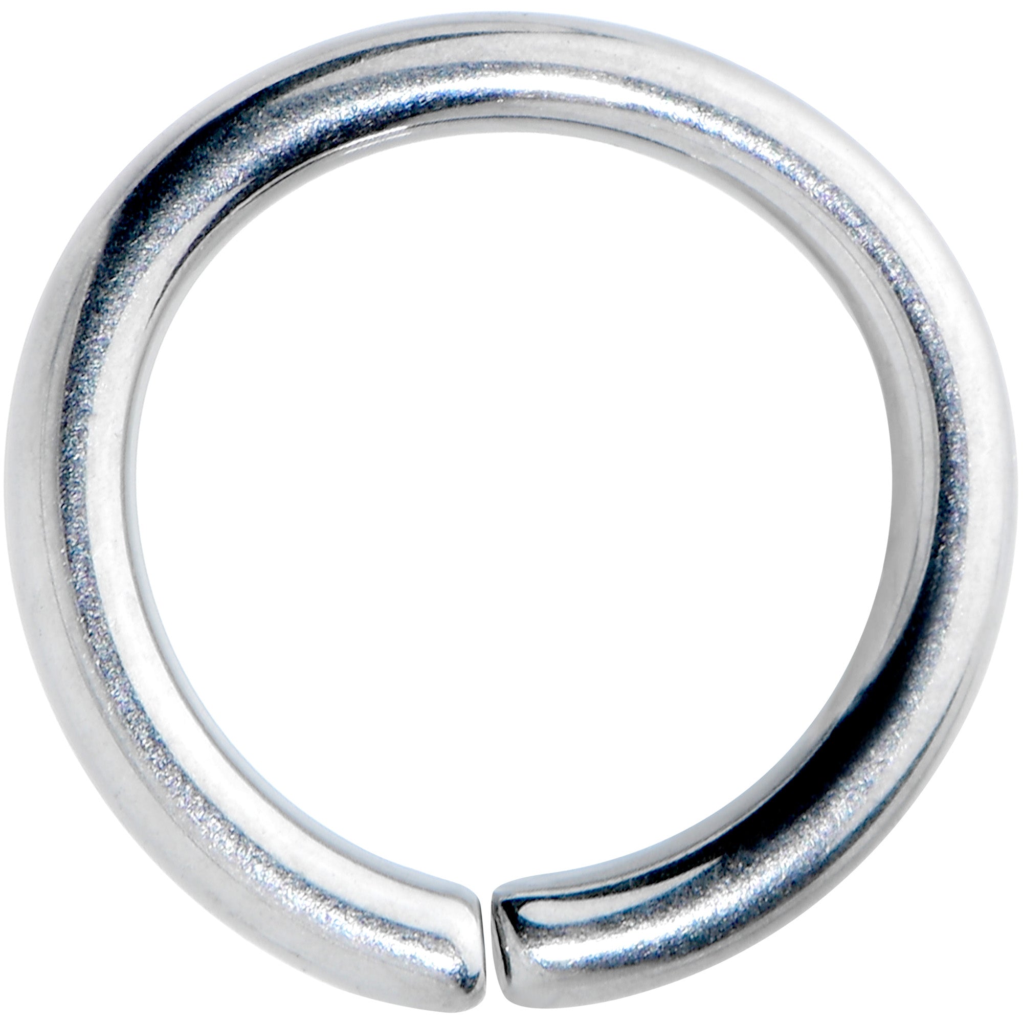 18G 1/4 Grade 23 Titanium Bendable Hoop Ring