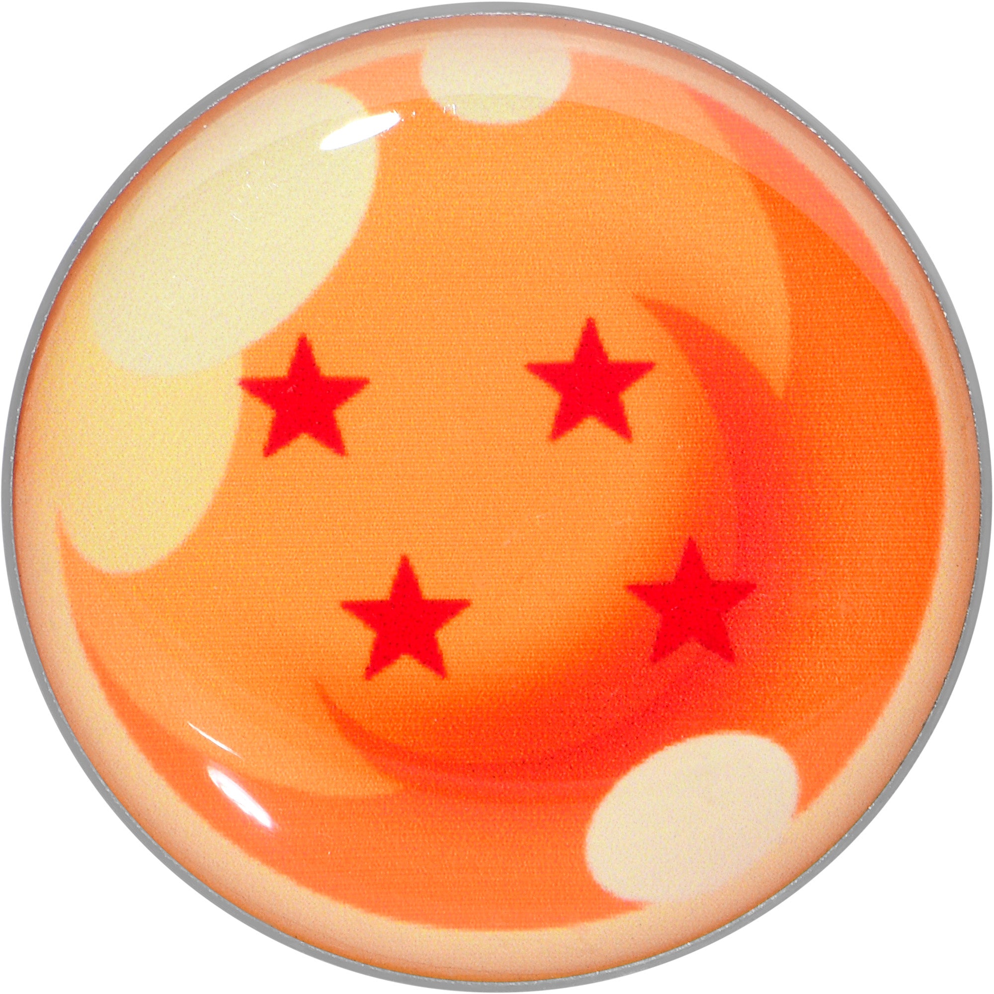Licensed Dragonball Z Orange 4 Starball Screw Fit Plug Set