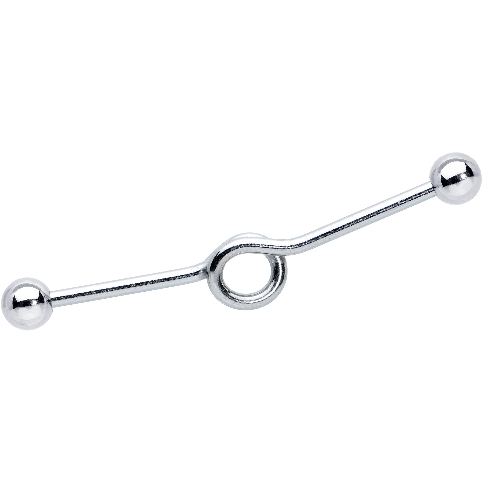 14G Loops Waves Industrial Project Bar 40mm Set of 5