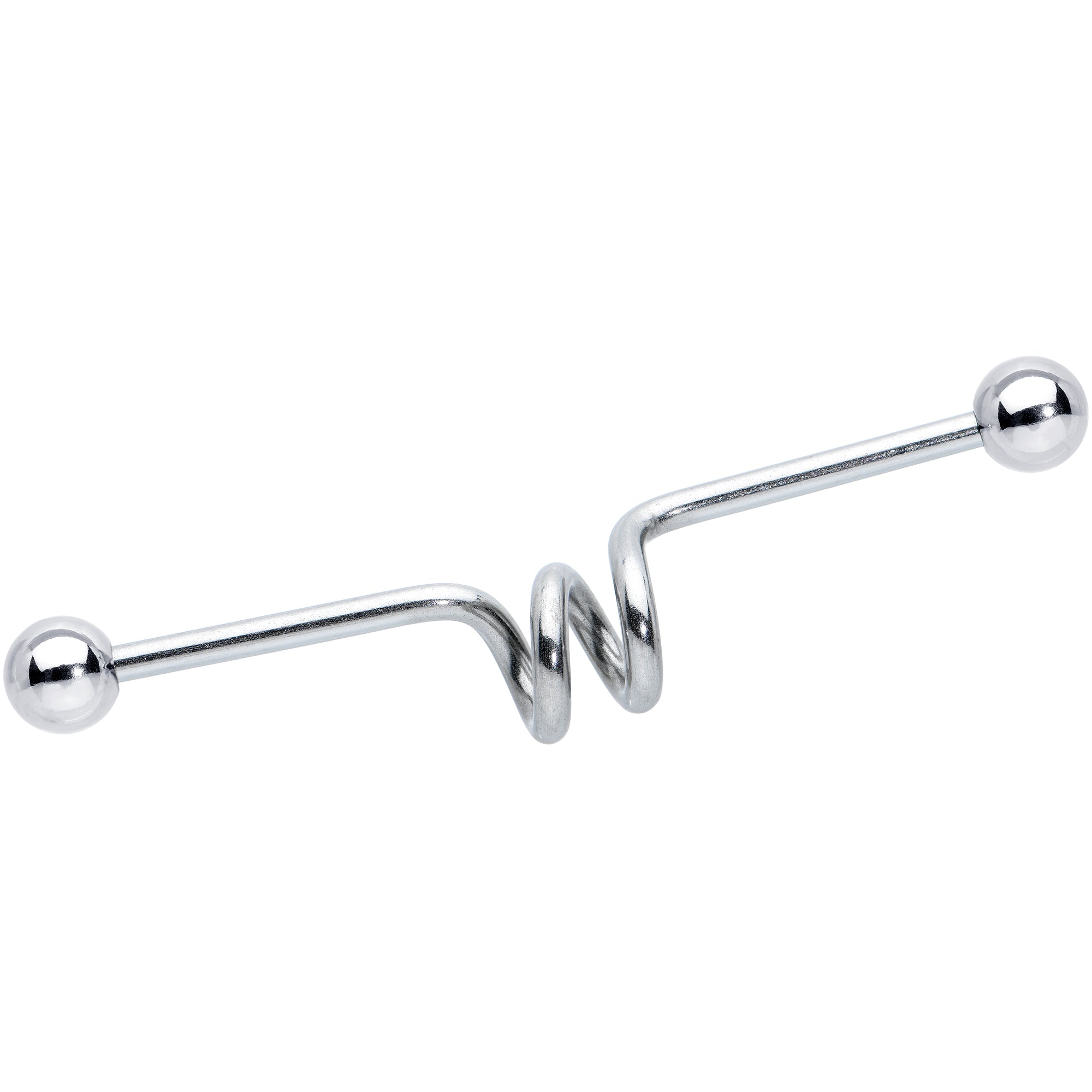 14G Loops Waves Industrial Project Bar 40mm Set of 5