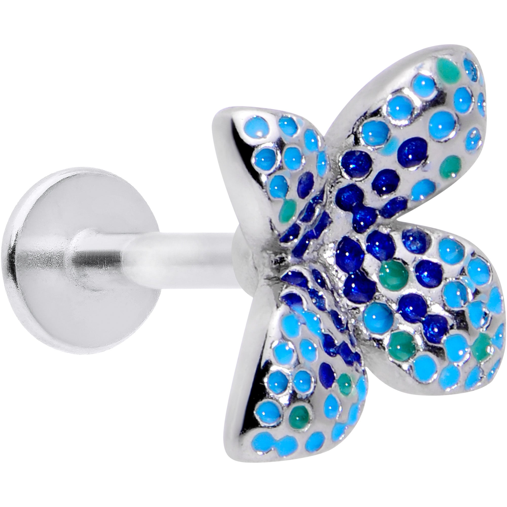 16G 5/16 Glamour Butterfly Labret Monroe Tragus