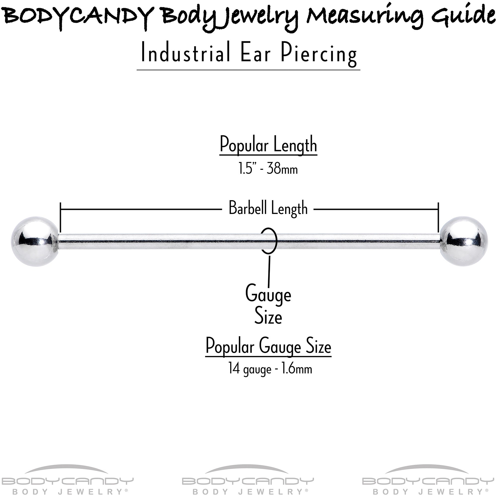 14G Black Halloween Smiling Witch Spider Industrial Barbell 38mm