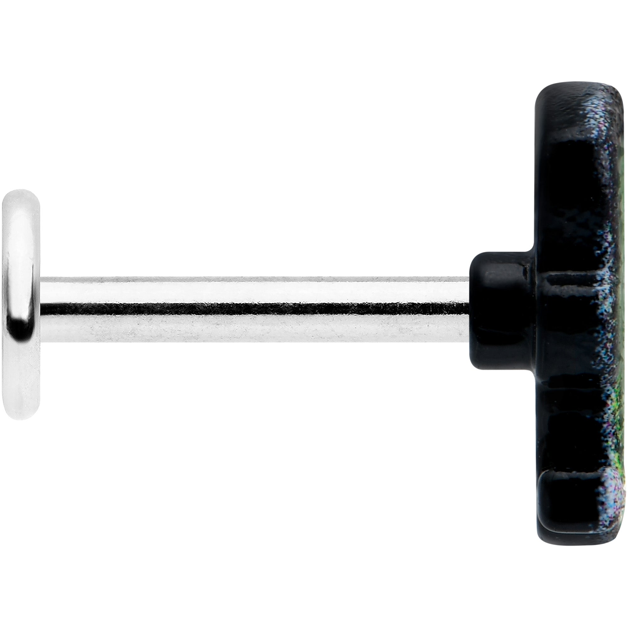 16G 5/16 Frankenstein Head Green Glow in the Dark Labret Tragus