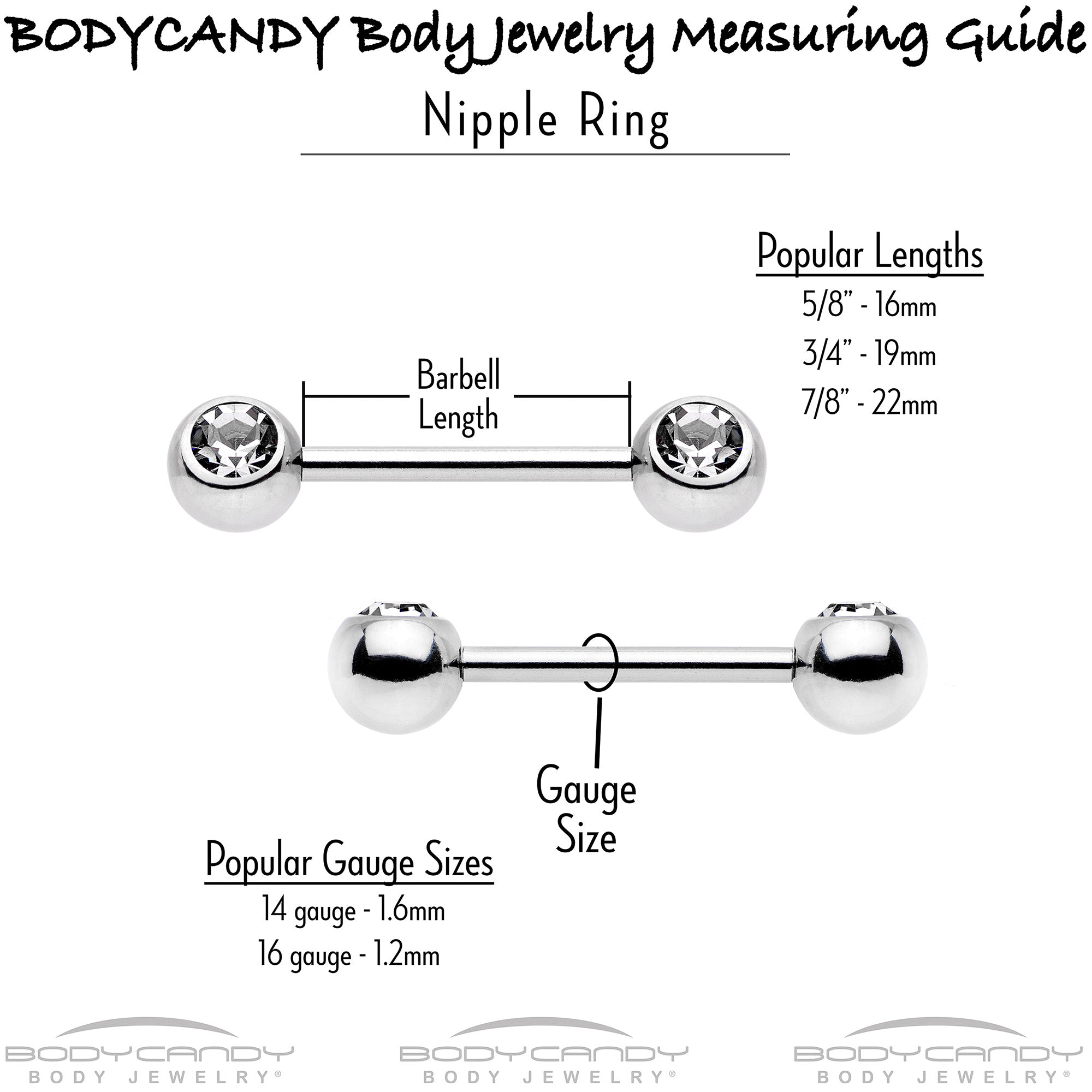 14G 9/16 Halloween Ghost Glow in the Dark Barbell Nipple Ring Set