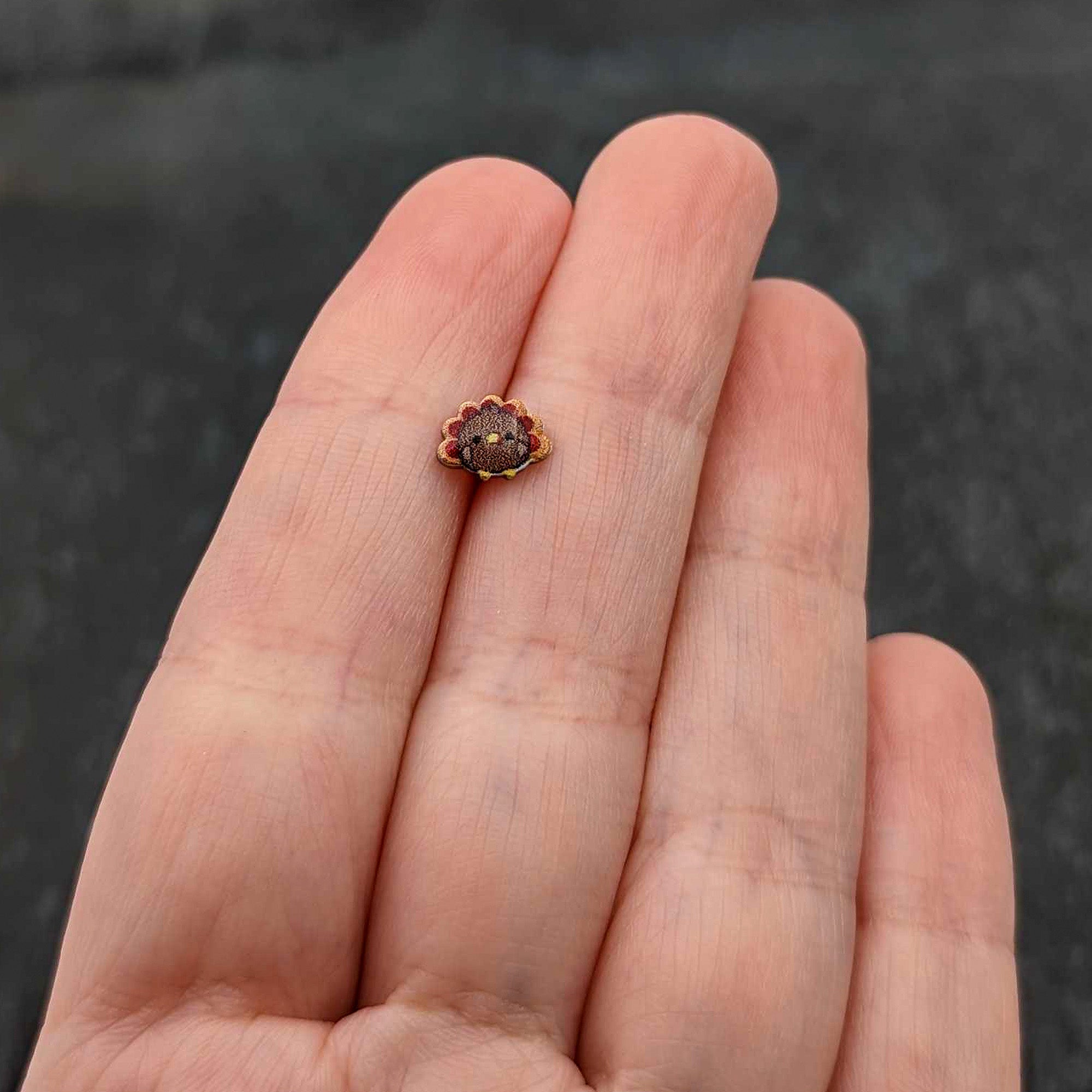 16G 5/16 Sweet Tiny Turkey Thanksgiving Labret Monroe Tragus