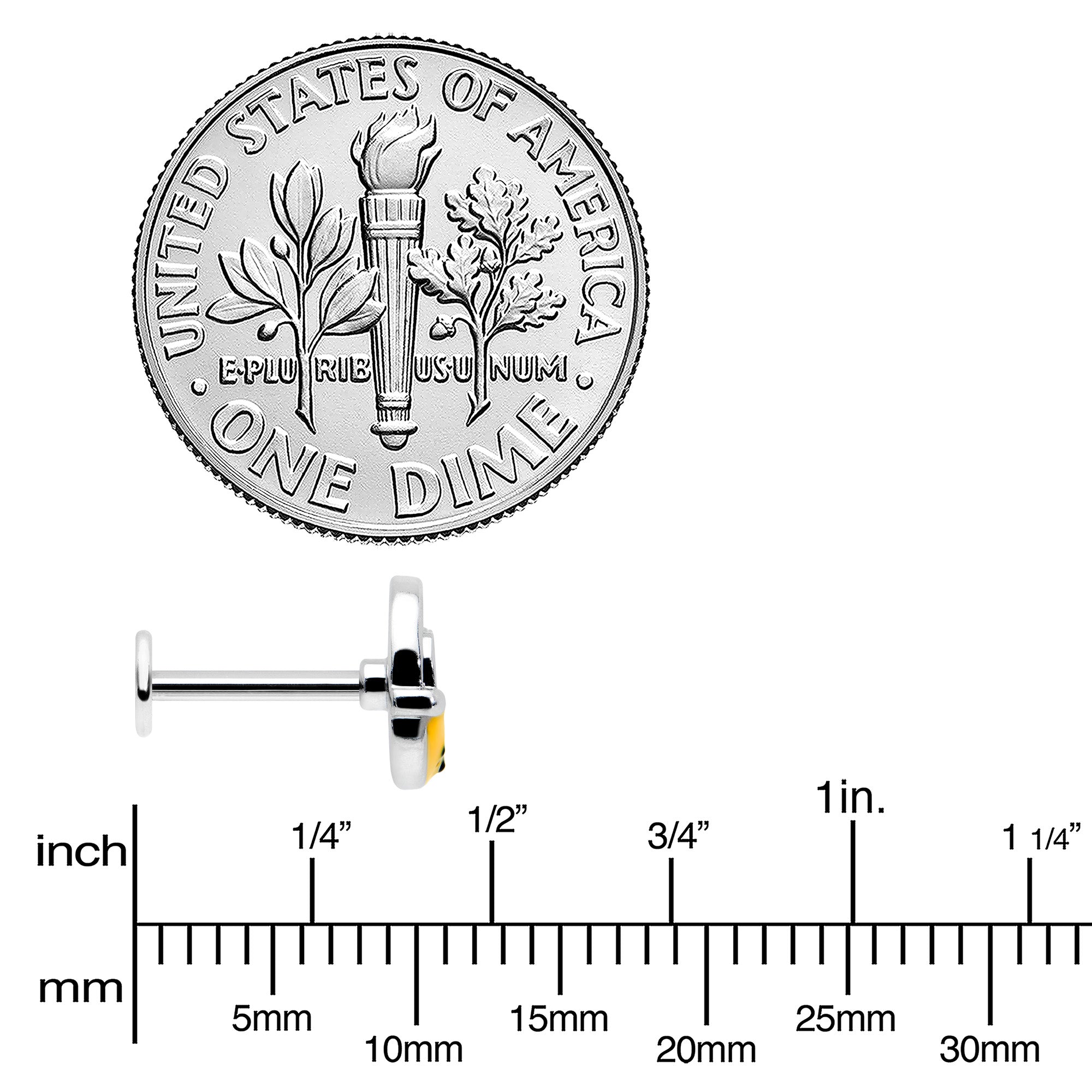 16G 5/16 Celebration Easter Basket Labret Monroe Tragus