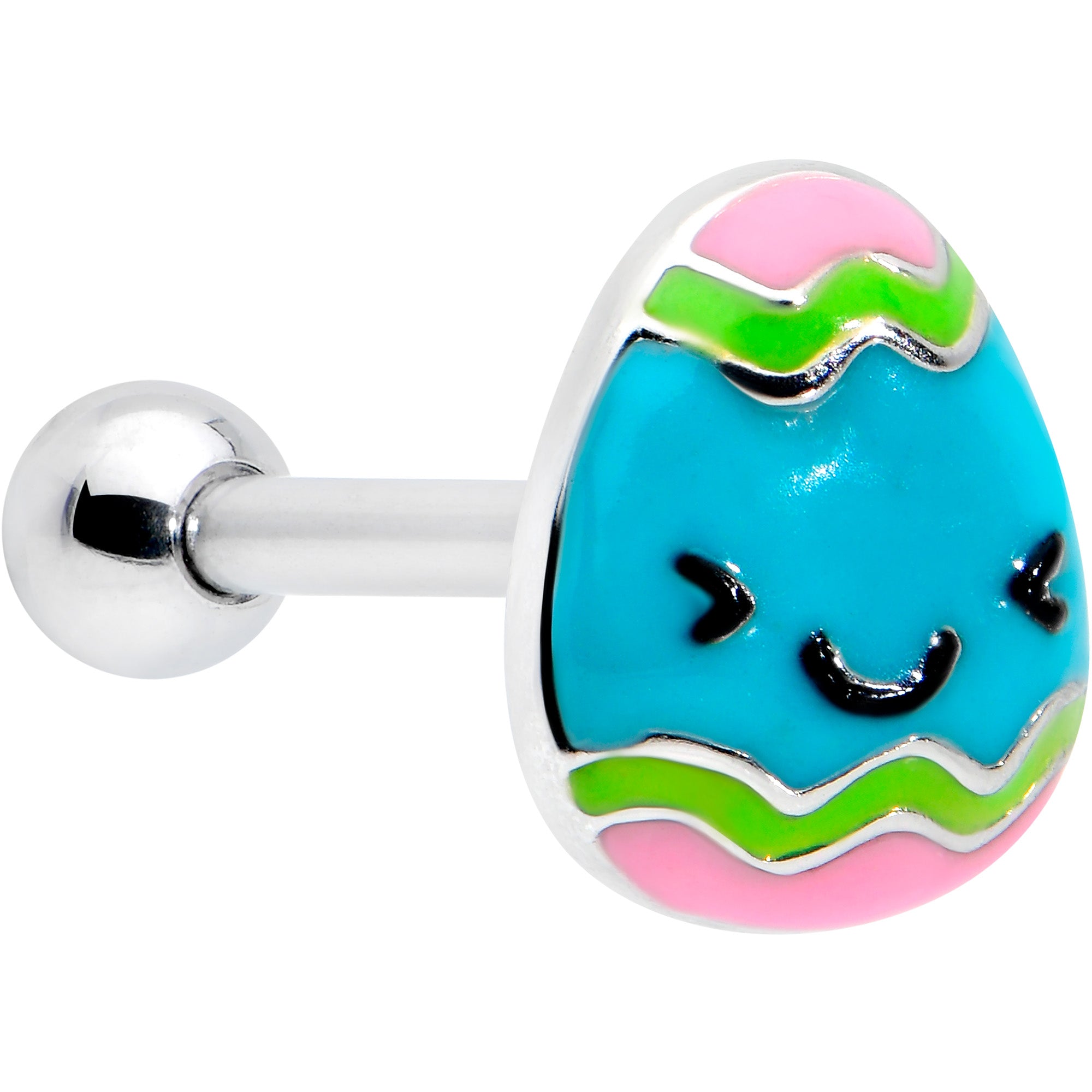 16G 5/16 Celebration Easter Egg Cartilage Tragus Earring