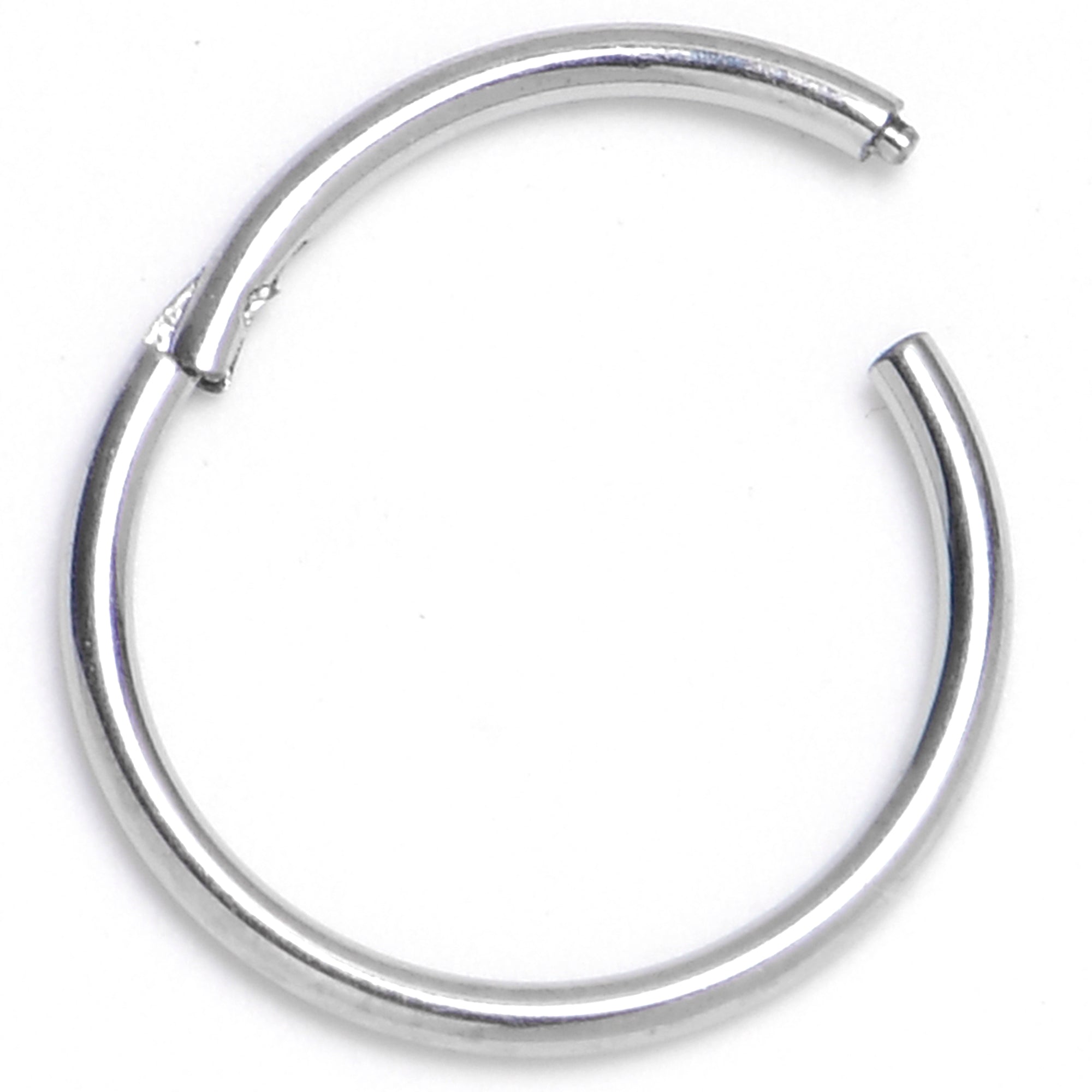 20G 5/16 316L Surgical Steel Precision Hinged Segment Hoop