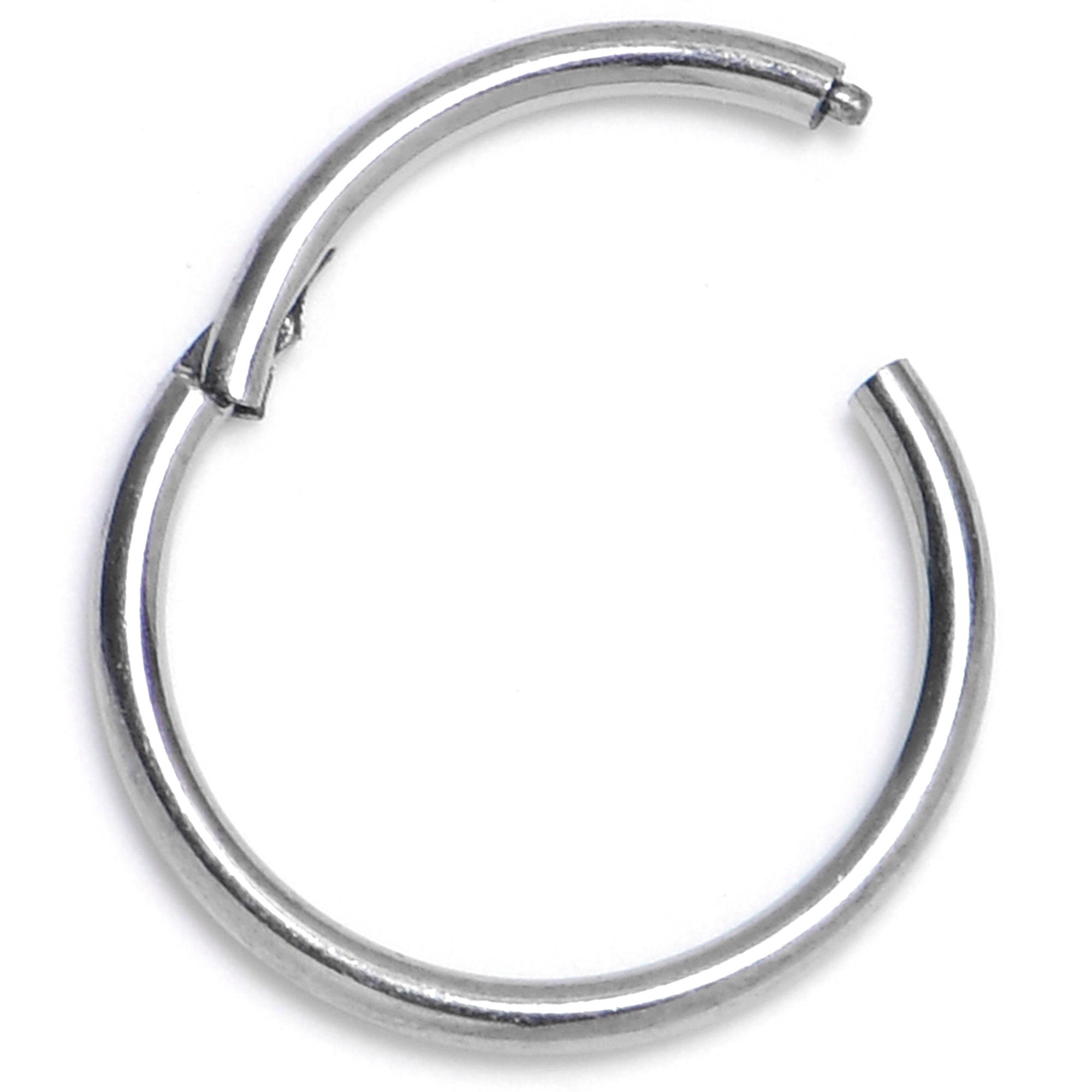 20G 5/16 ASTM F-136 Titainum Percision Hinged Segment Hoop