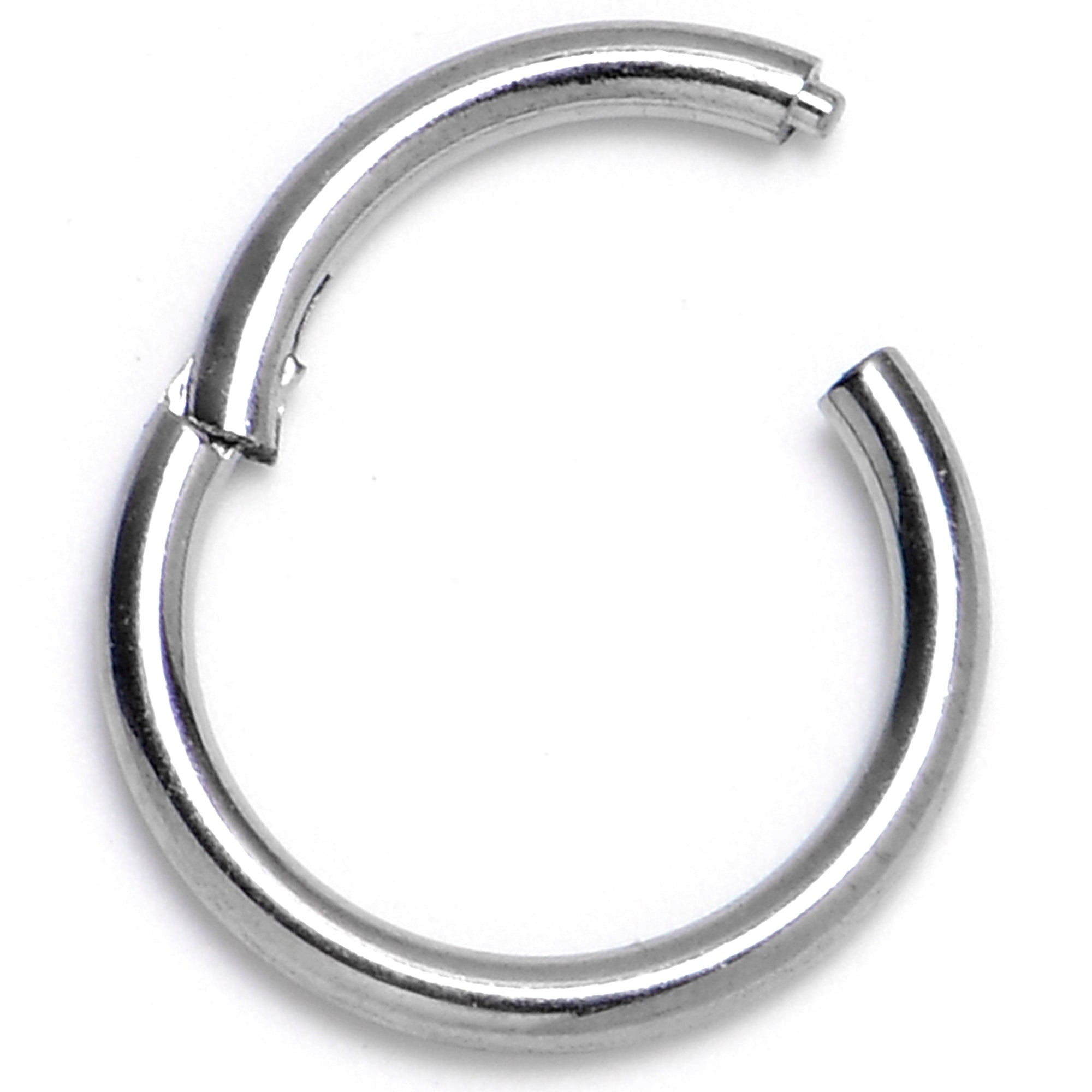 18G 7mm ASTM F-136 Titainum Percision Hinged Segment Hoop