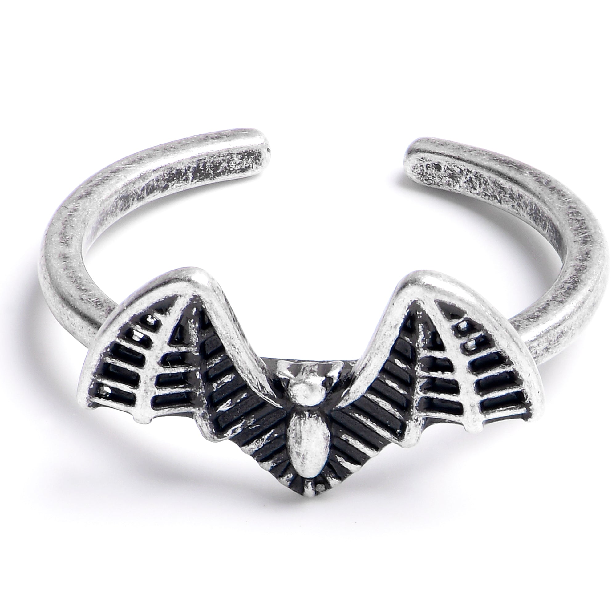 Gothic Bat Halloween Adjustable Toe Ring