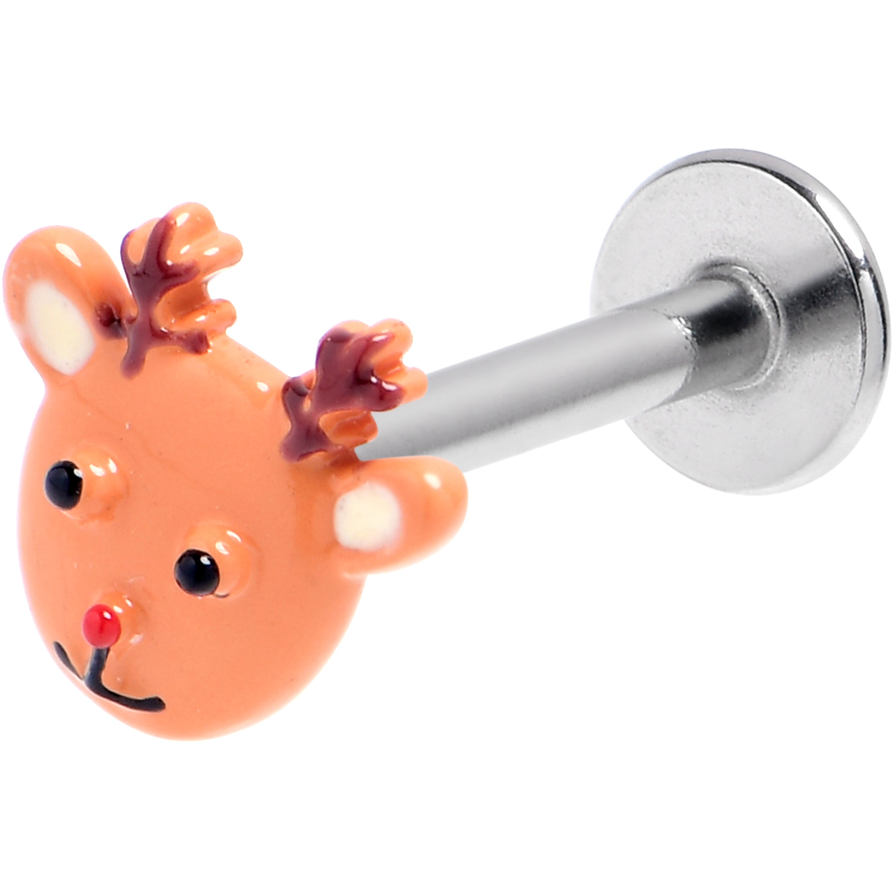 16G 5/16 Santa's Reindeer Labret Monroe Tragus