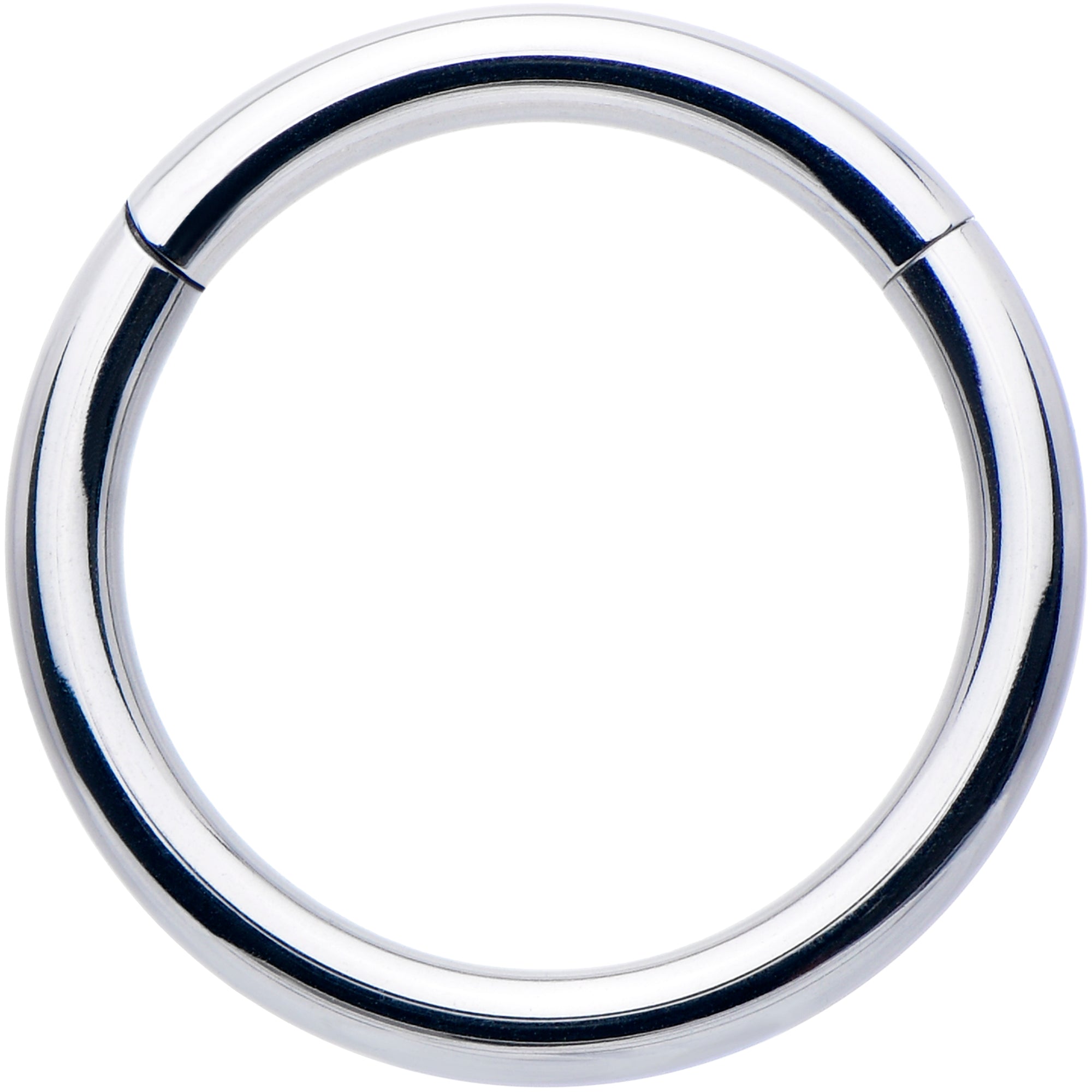 14G 7/16 316L Surgical Steel Precision Hinged Segment Hoop