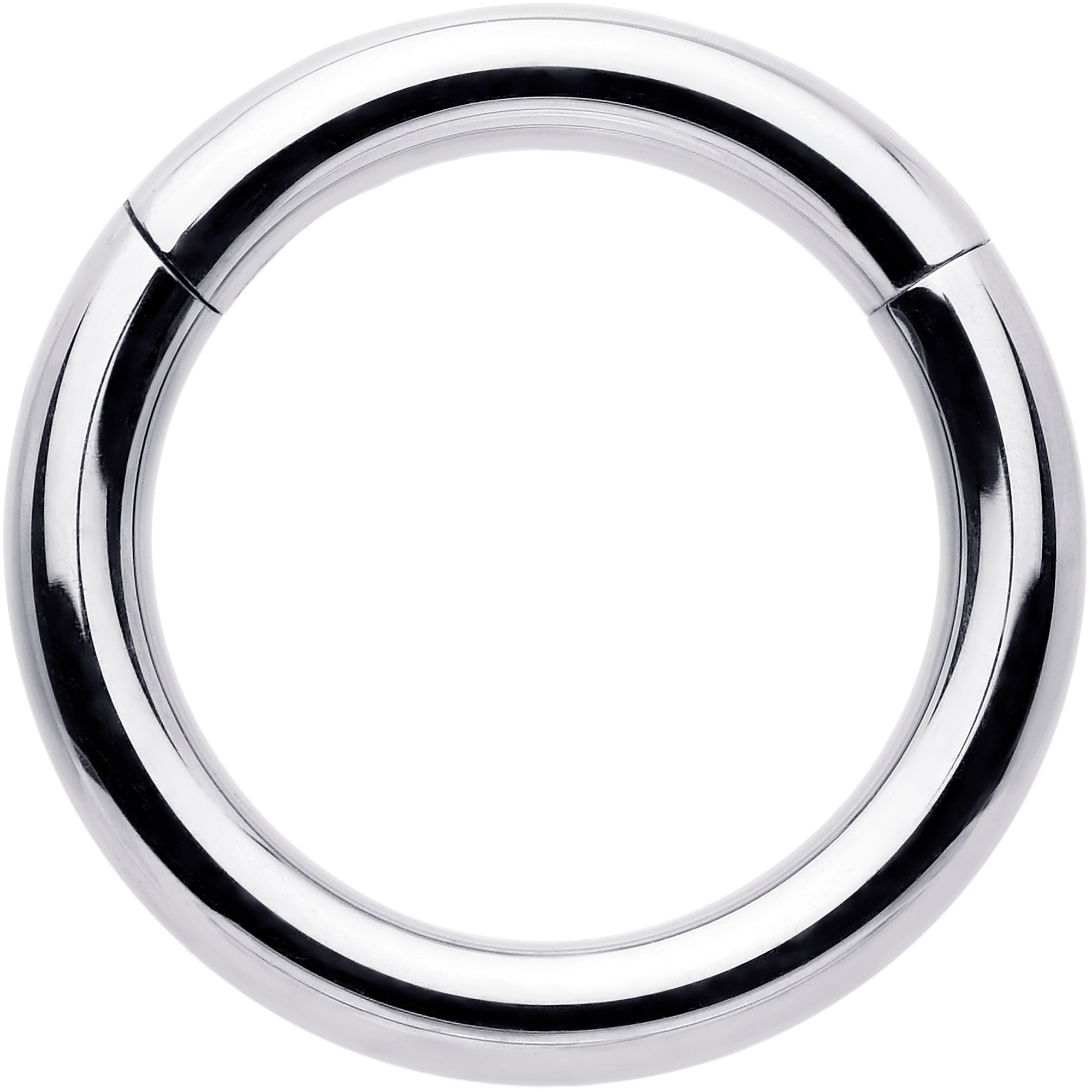 12G 3/8 316L Surgical Steel Precision Hinged Segment Hoop