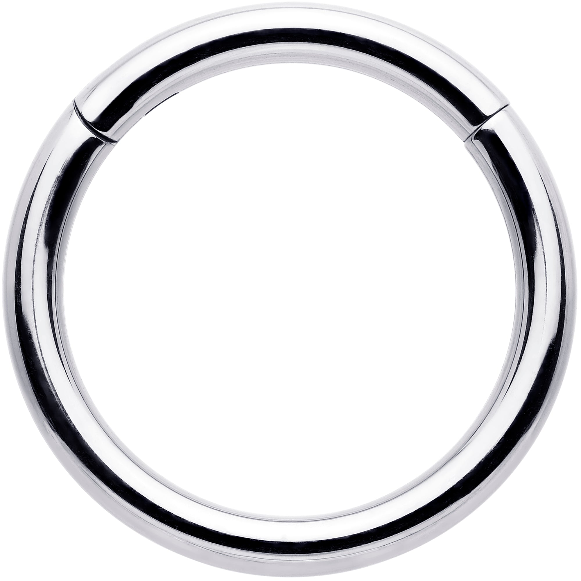 12G 9/16 316L Surgical Steel Precision Hinged Segment Hoop