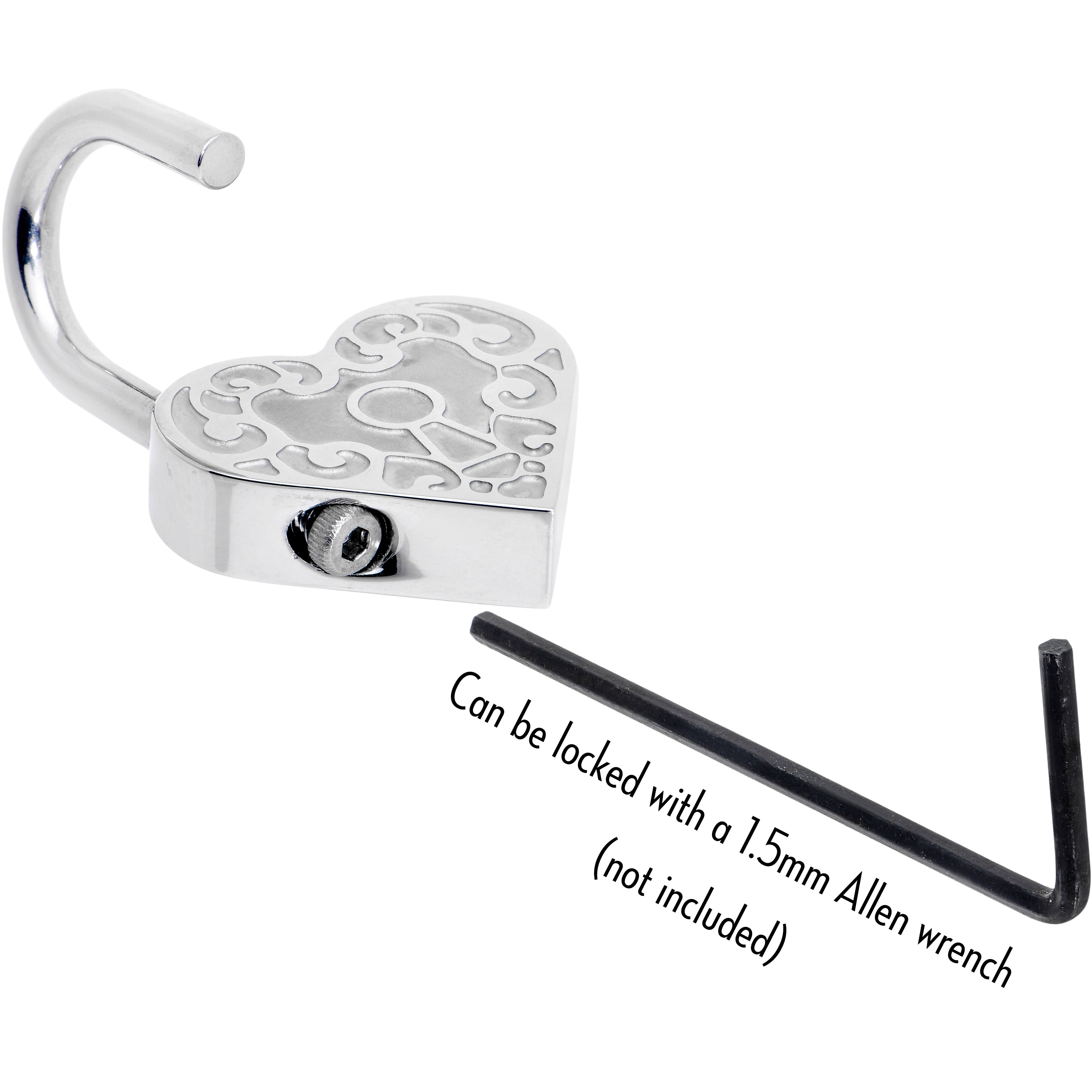 8G Heart Love Ear Weight Set