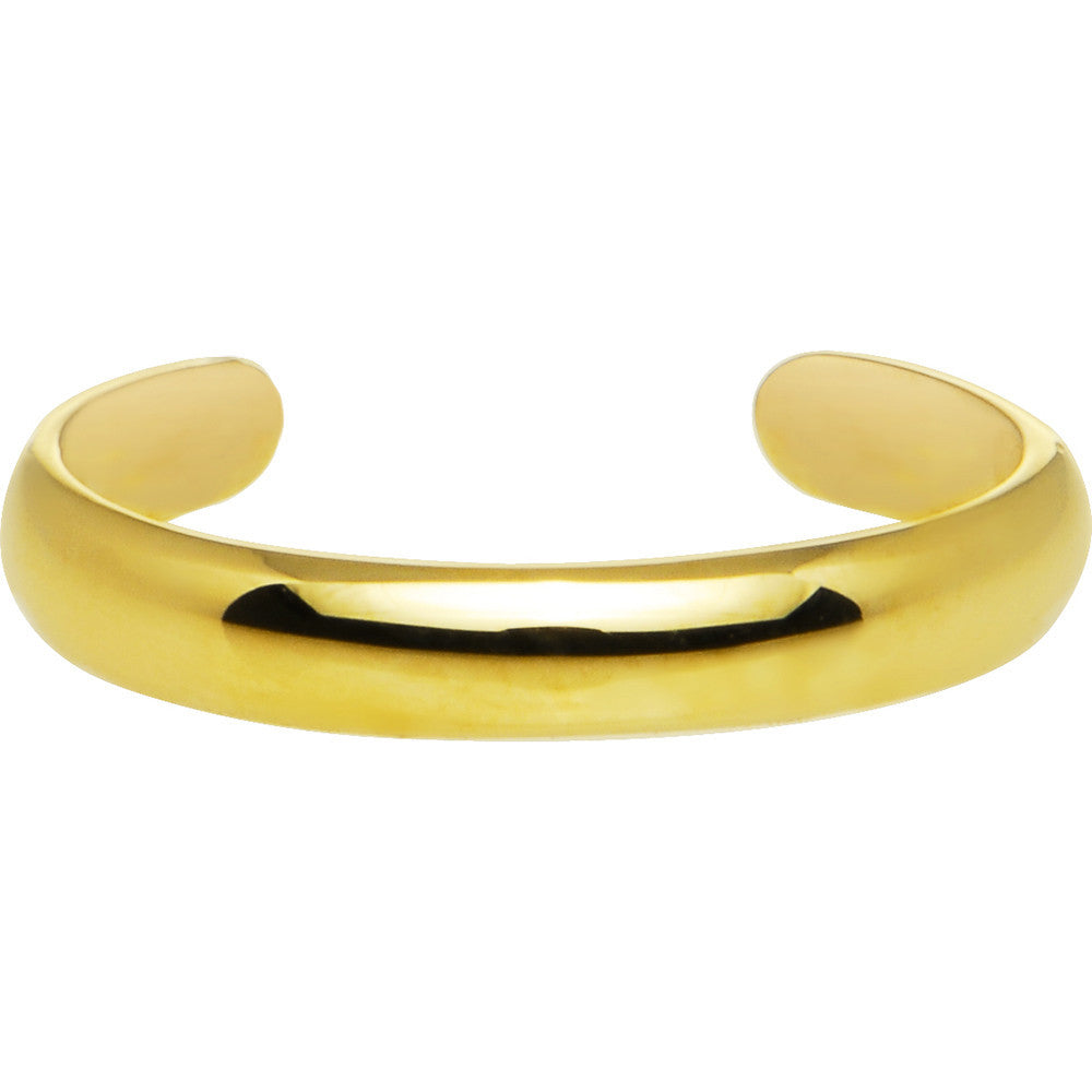 10k Yellow Gold Band Toe Ring