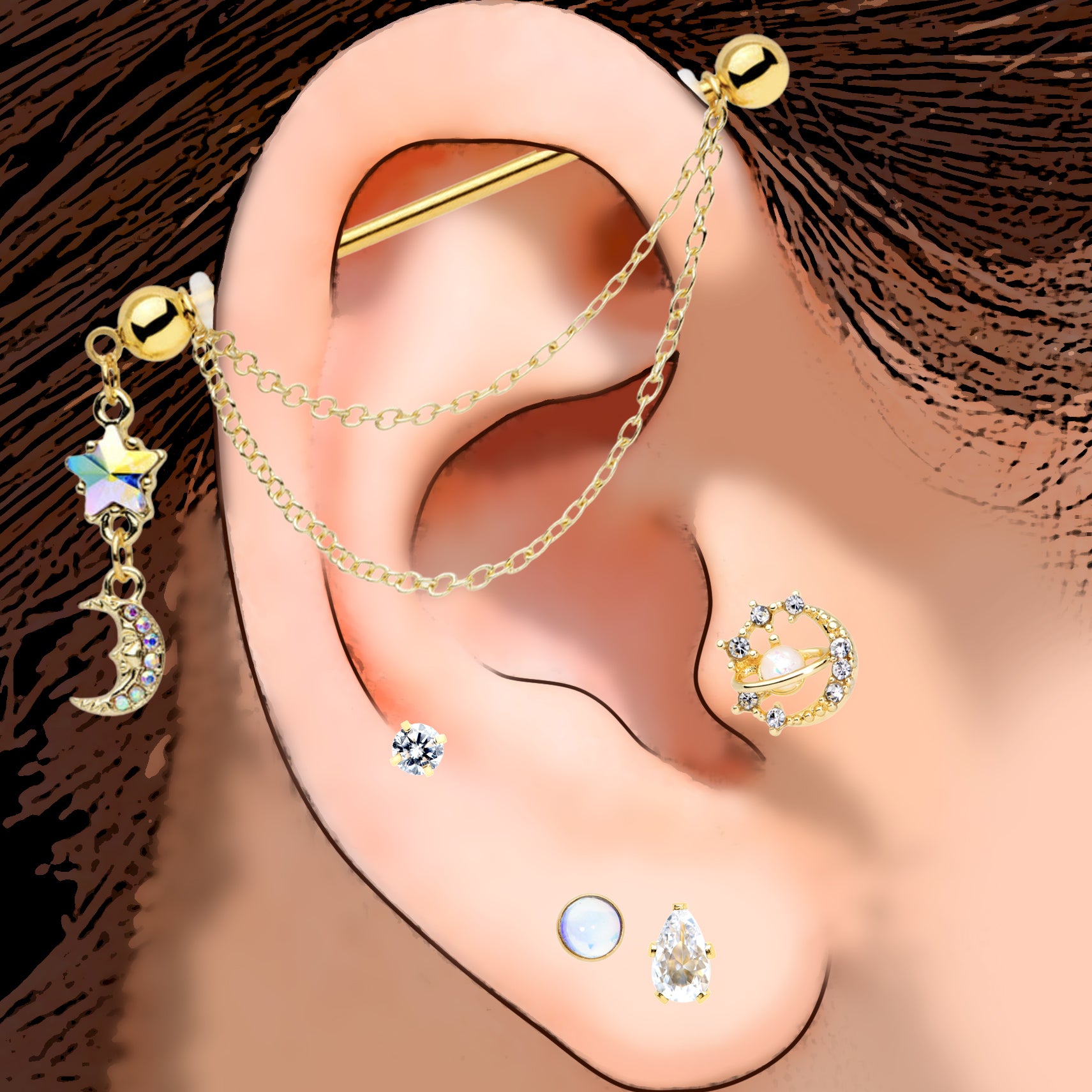 Astrology Ear Curation